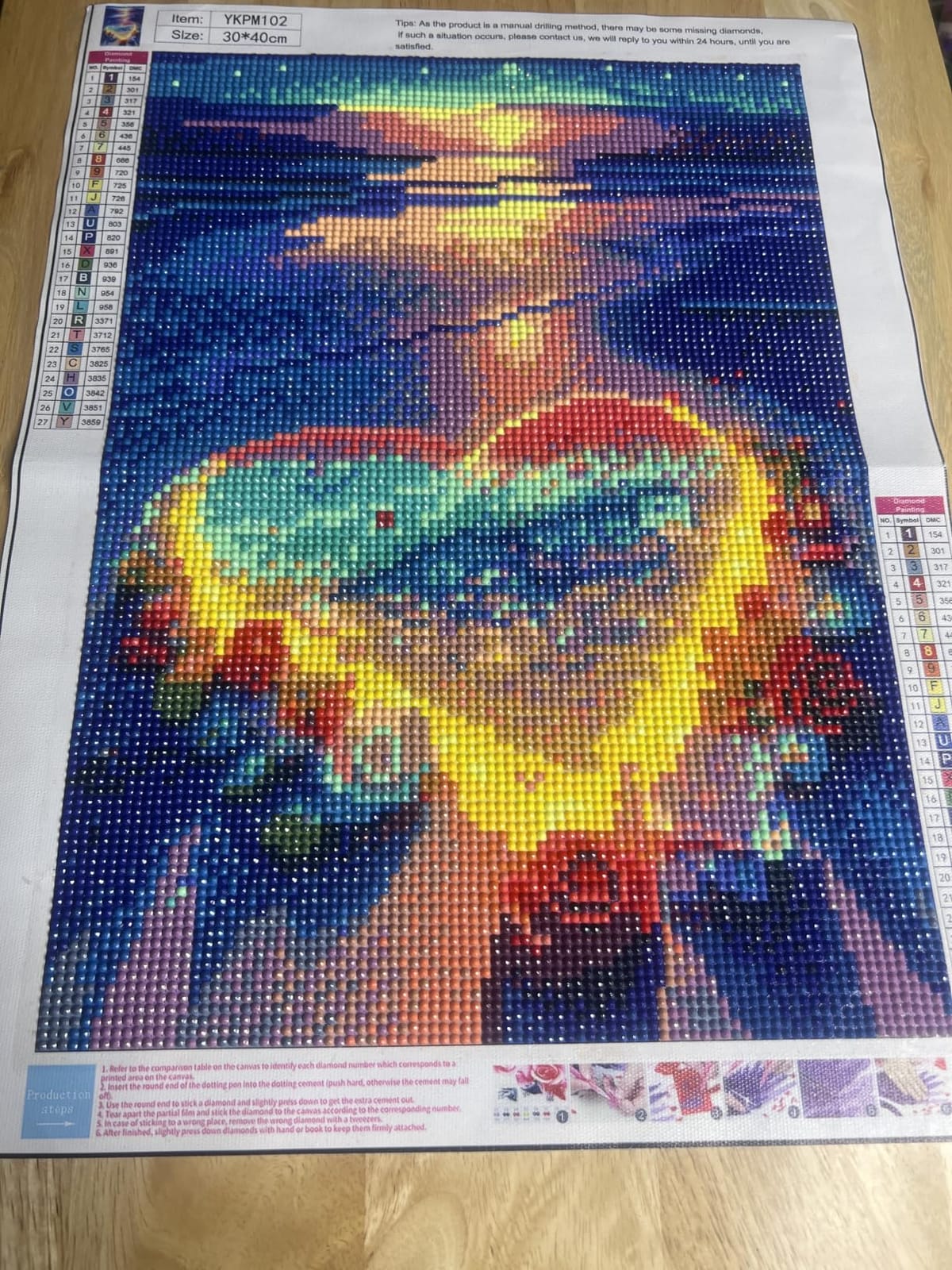 6 Pack Diamond Art Kits for Adults, Beach 5D Diamond Painting for Adults customer photo 1