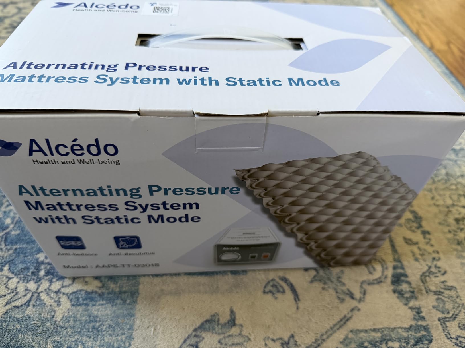 Alcedo Alternating Air Pressure Mattress Pad for Hospital and Home Use customer photo 2