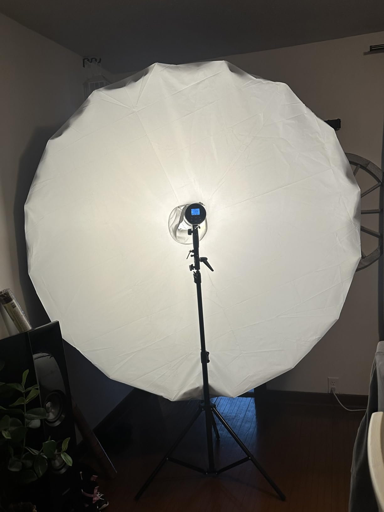 NEEWER 130cm Parabolic Reflective Umbrella Photography with White Interior customer photo 1