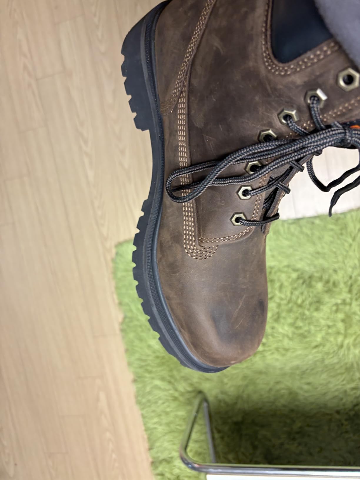 Timberland PRO Men's Direct Attach 6 Inch Soft-toe Insulated Waterproof Industrial Work Boot customer photo 2