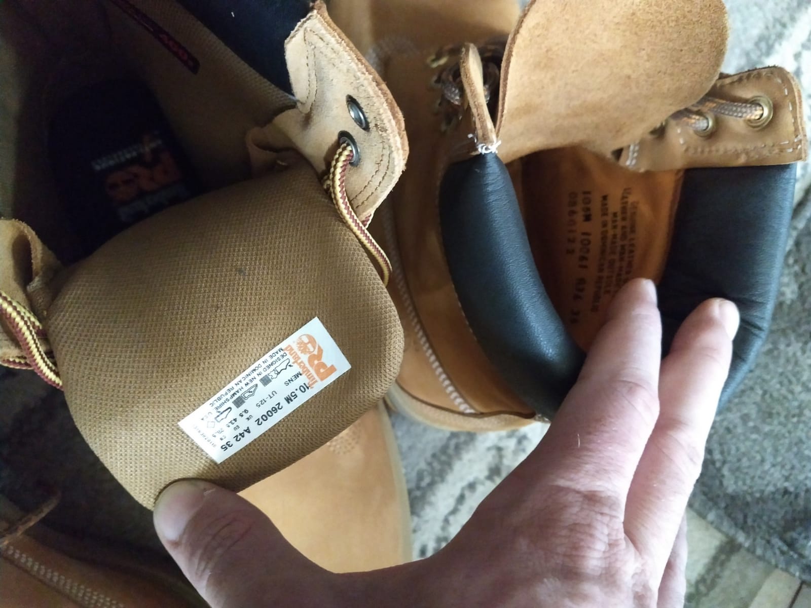Timberland PRO mens Direct Attach 8 Inch Steel Safety Toe Insulated Waterproof Industrial Work Boot customer photo 1