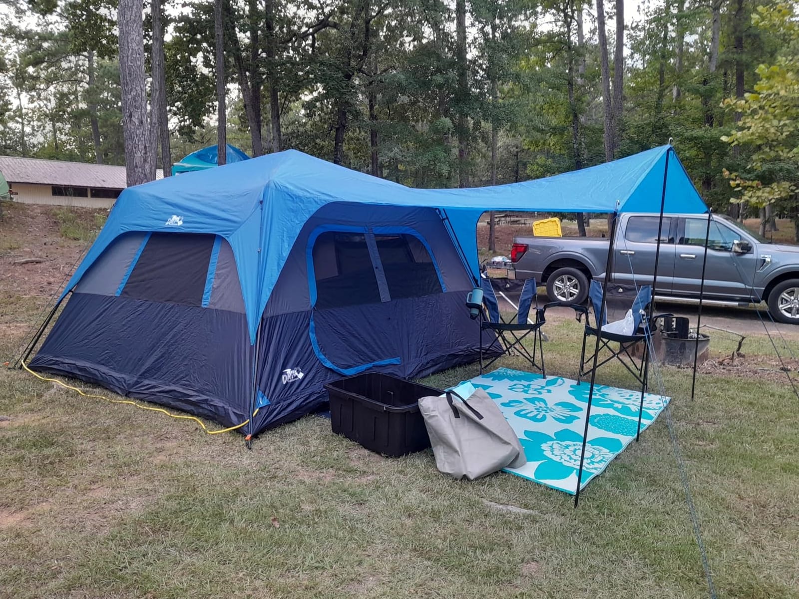 DMH OUTDOORS 8 Person Instant Tents for Camping with Porch Easy Setup 60s customer photo 1