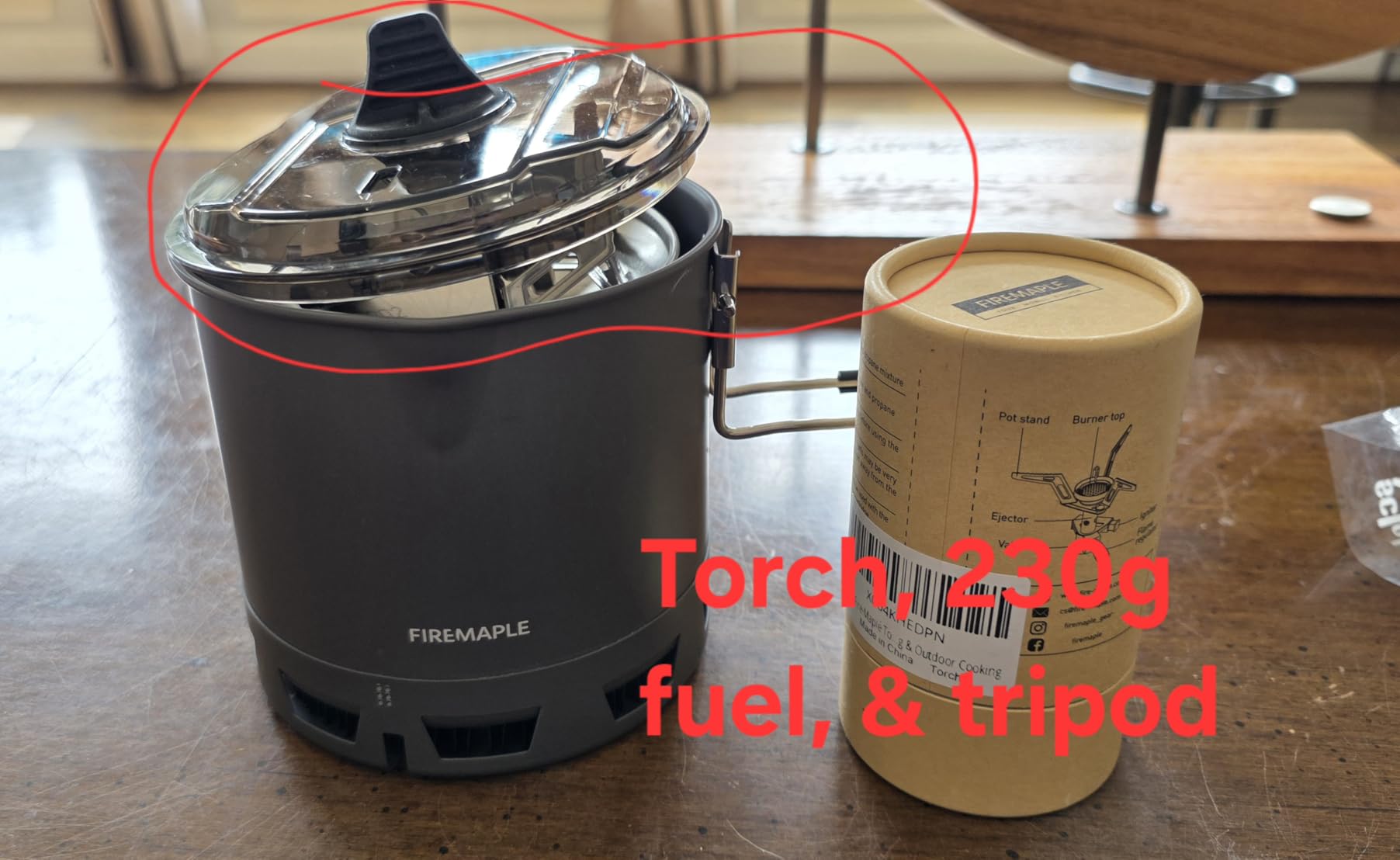 Fire-Maple Greenpeak 1 Camping Stove with Piezo Ignition Portable Gas Stove customer photo 2