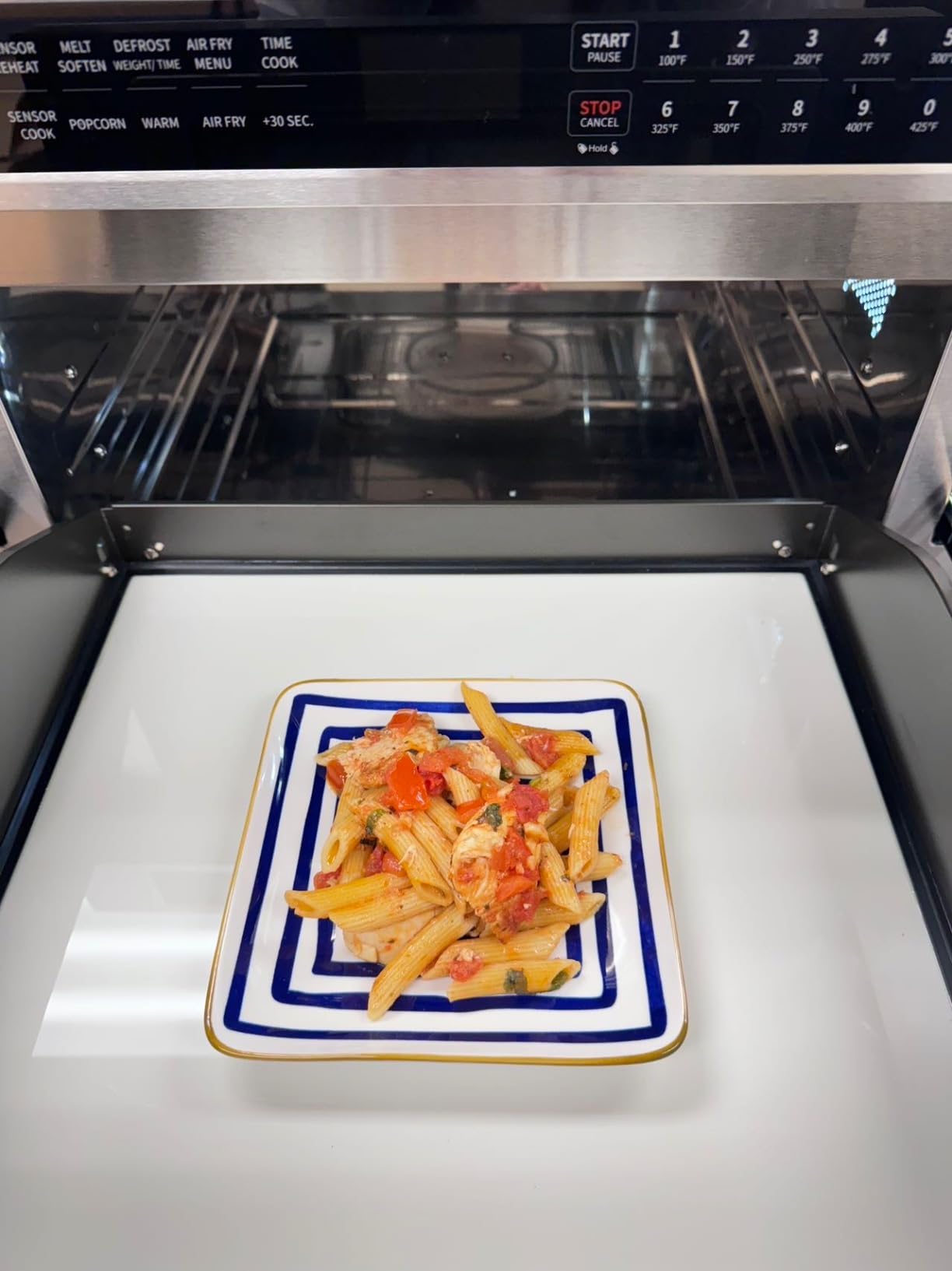 Zephyr 24 inch Built In Drawer Microwave Oven Under Cabinet - Integrated, Wall Mount, Under Counter Pull Out Microwave Drawer 1.2 cu ft, Preset Cooking Options, Easy Clean Coating, 1000W customer photo 1