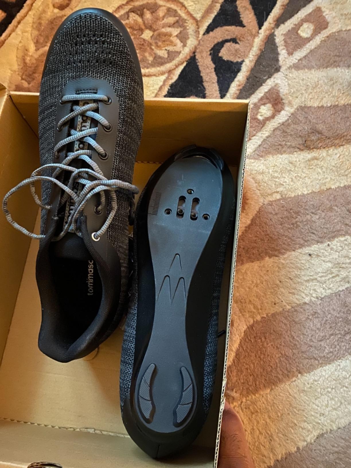 Tommaso Strada Mens SPD & Peloton Shoes—2 in 1 Cycling Shoes—Install Your Own Delta or SPD Cleats for Spin Bikes, Indoor Cycles or Most Mens Bicycles—Explore Bike Accessories customer photo 1