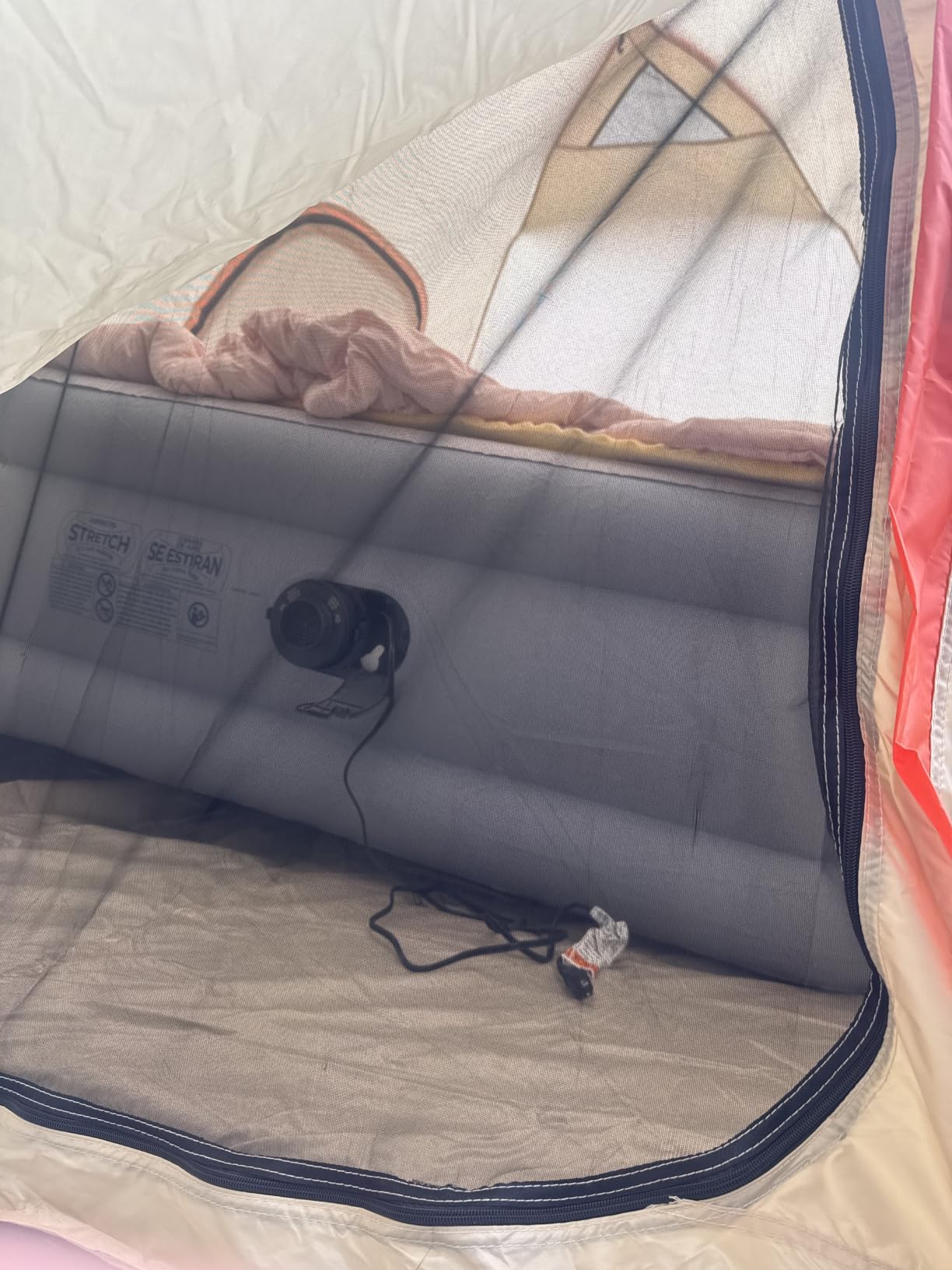 Pickup Truck Tent with Awning Shade,Waterproof PU5000mm Oxford for 5.5-6.3 FT Truck Bed for Camping Travel Outdoor Activities for Chevy Silverado 1500,Ram 1500/Dakota,F150,GMC 1500,Titan,Tundra customer photo 2