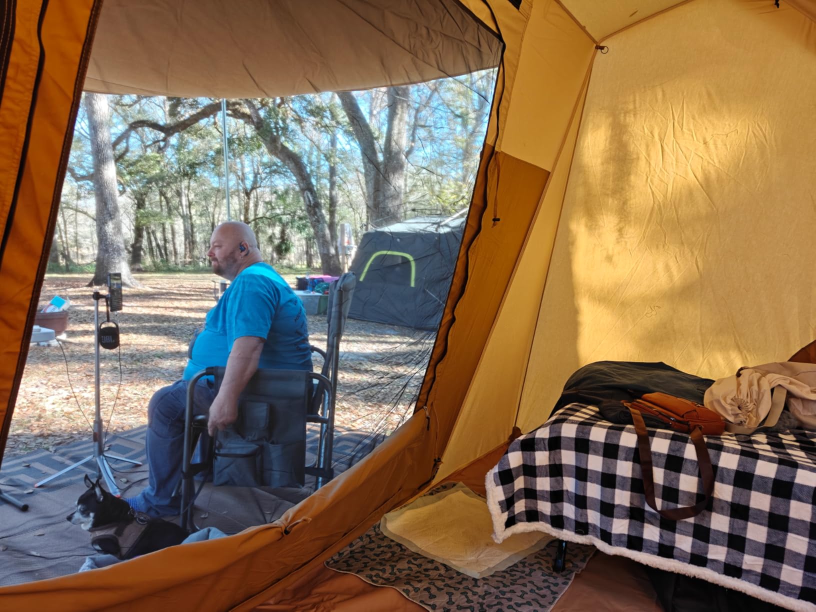 Colegence Oversized Camping Chair, 600-lb Capacity, Heavy-Duty Steel Frame customer photo 2