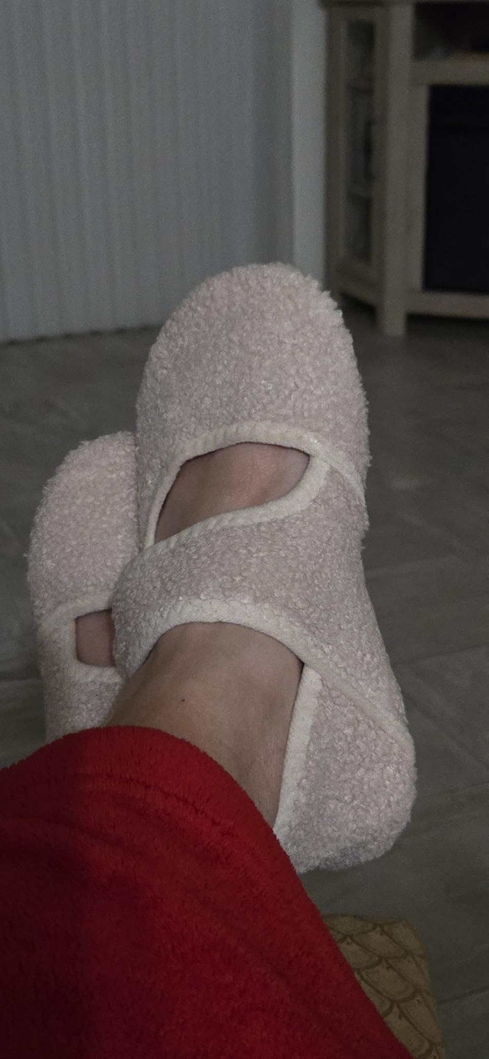 Comfy House Slippers for Women & Men - Wide Diabetic Sock Slippers, Soft & Cozy Barefoot House Shoes customer photo 2