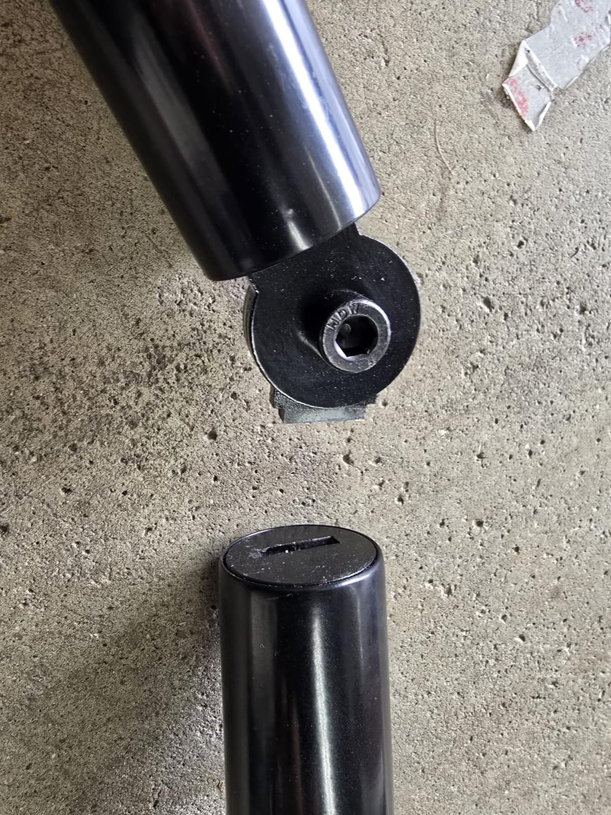 Hand Rails for Outdoor Steps,Metal Deck Railing Kit Fits 1 to 3 Steps,Railings for Outdoor Steps for Concrete,Brick,Porch Railing customer photo 2