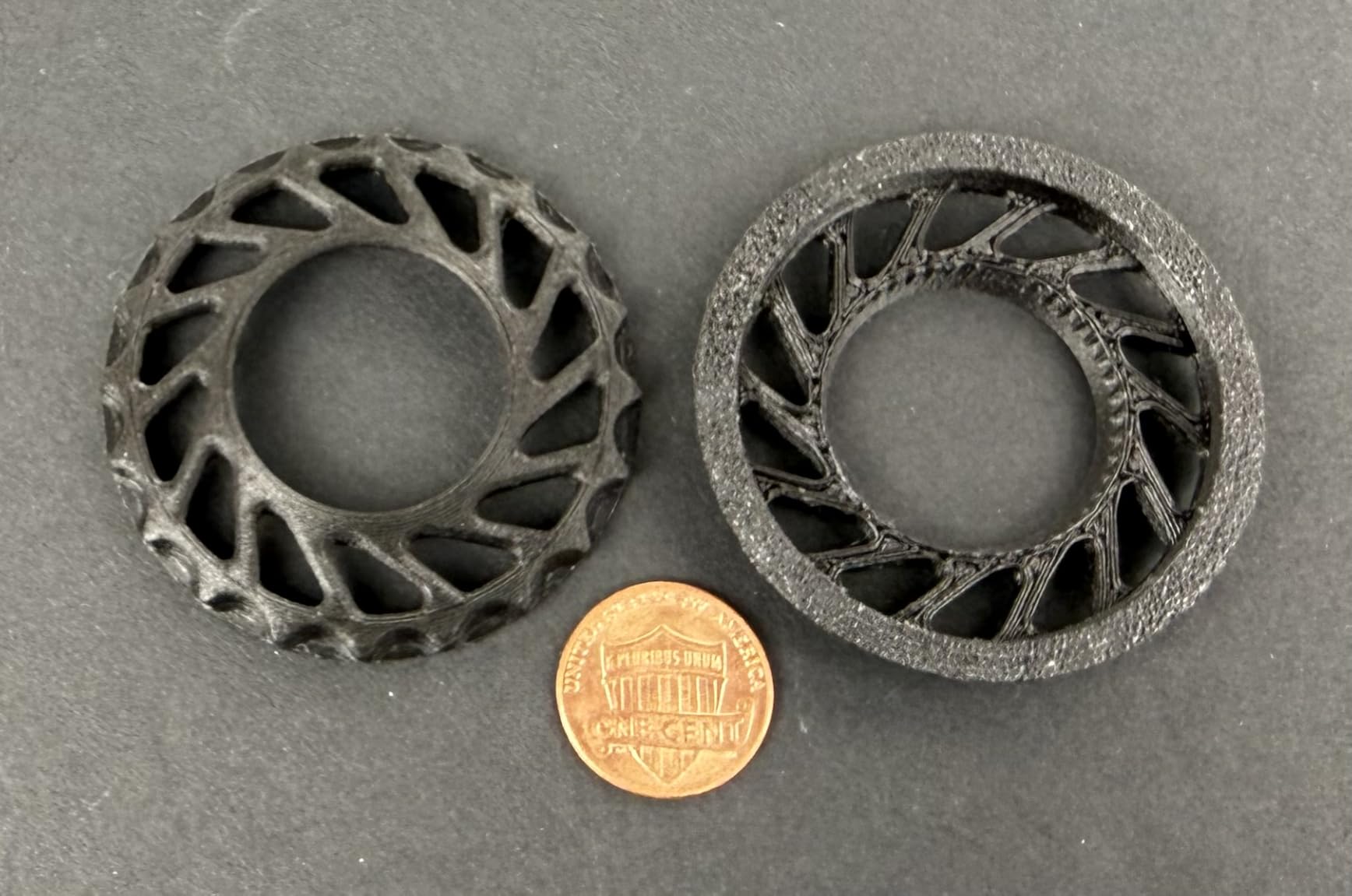FLASHFORGE Carbon Fiber PETG Filament 1.75mm Black, Reinforced 3D Printer Filament 1kg, Lightweight & High-Strength PETG-CF Filament, Strong & Easy to Print customer photo 2