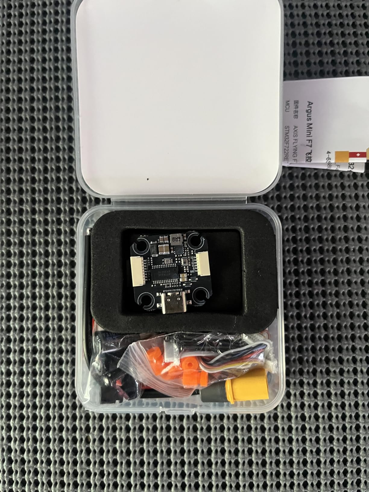 Argus Mini F722 flight controller STACK 20 * 20 Drone FC Stack with 4in1 55A ESC BL32 For 4-6S FPV Drone customer photo 1