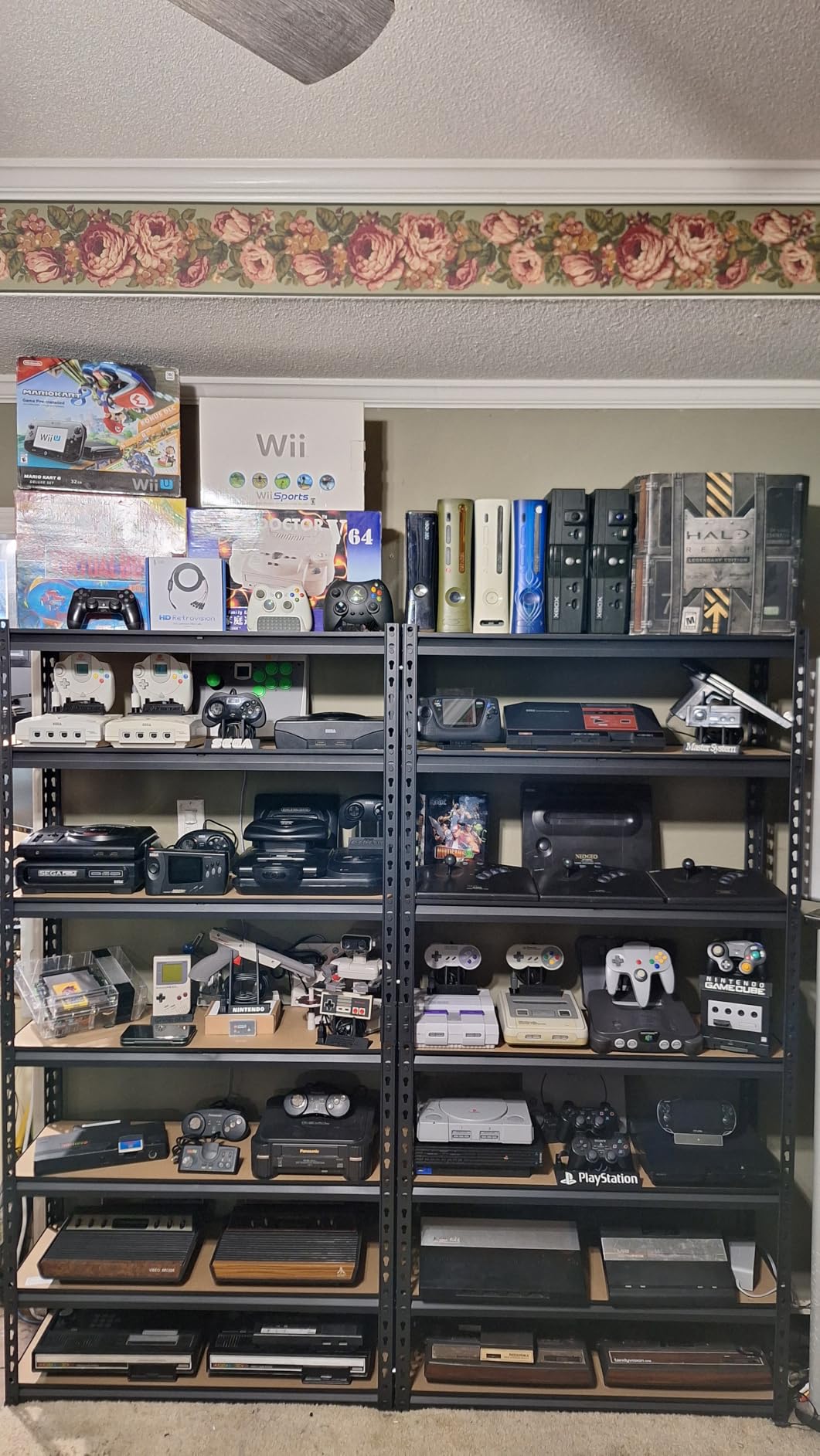 REIBII 2400 Lbs Garage Shelving for Basement, Adjustable Shelving Unit customer photo 1