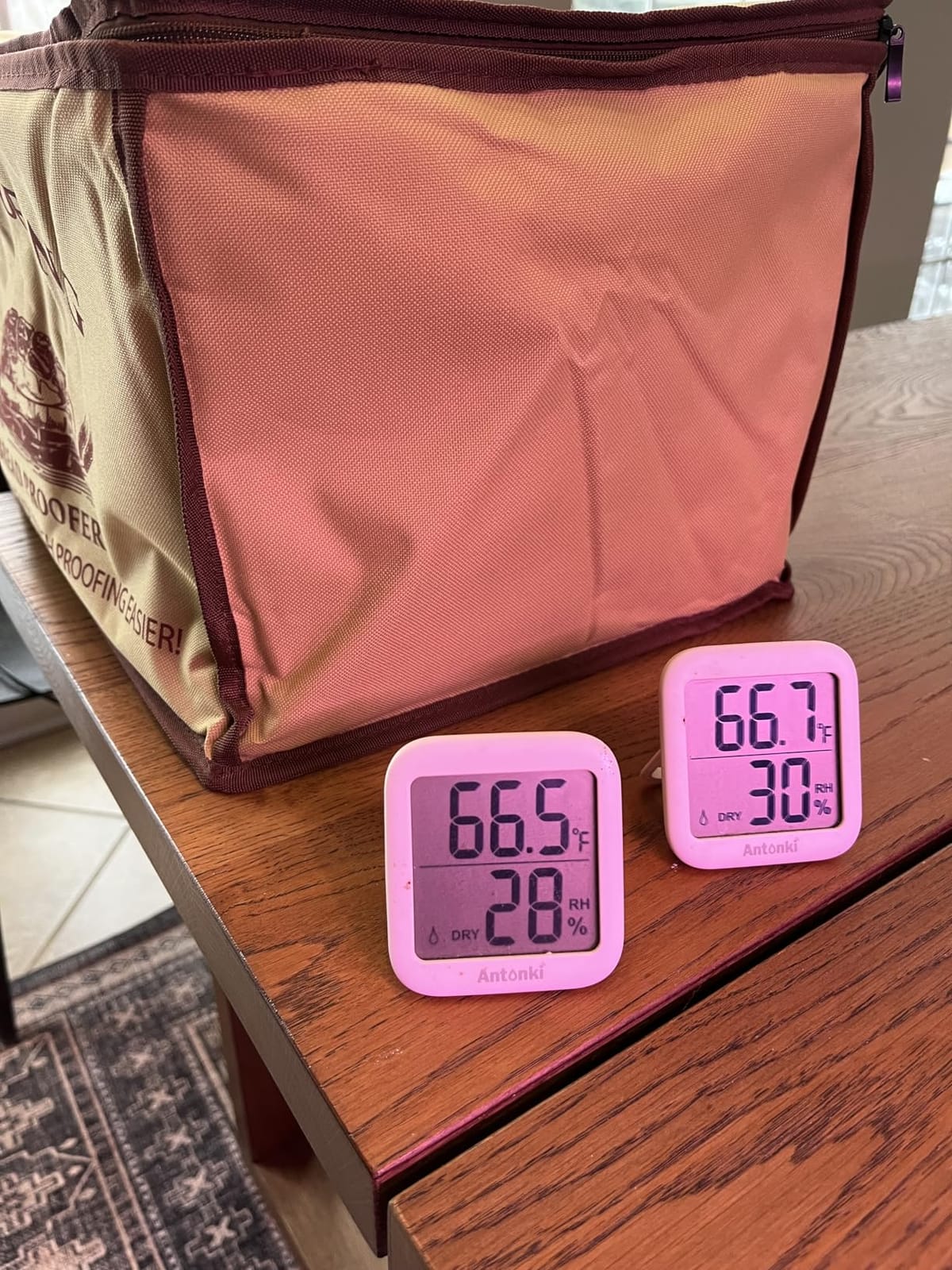 Bread Proofer Warming Box with Temperature Timer Control Metal Rack customer photo 1