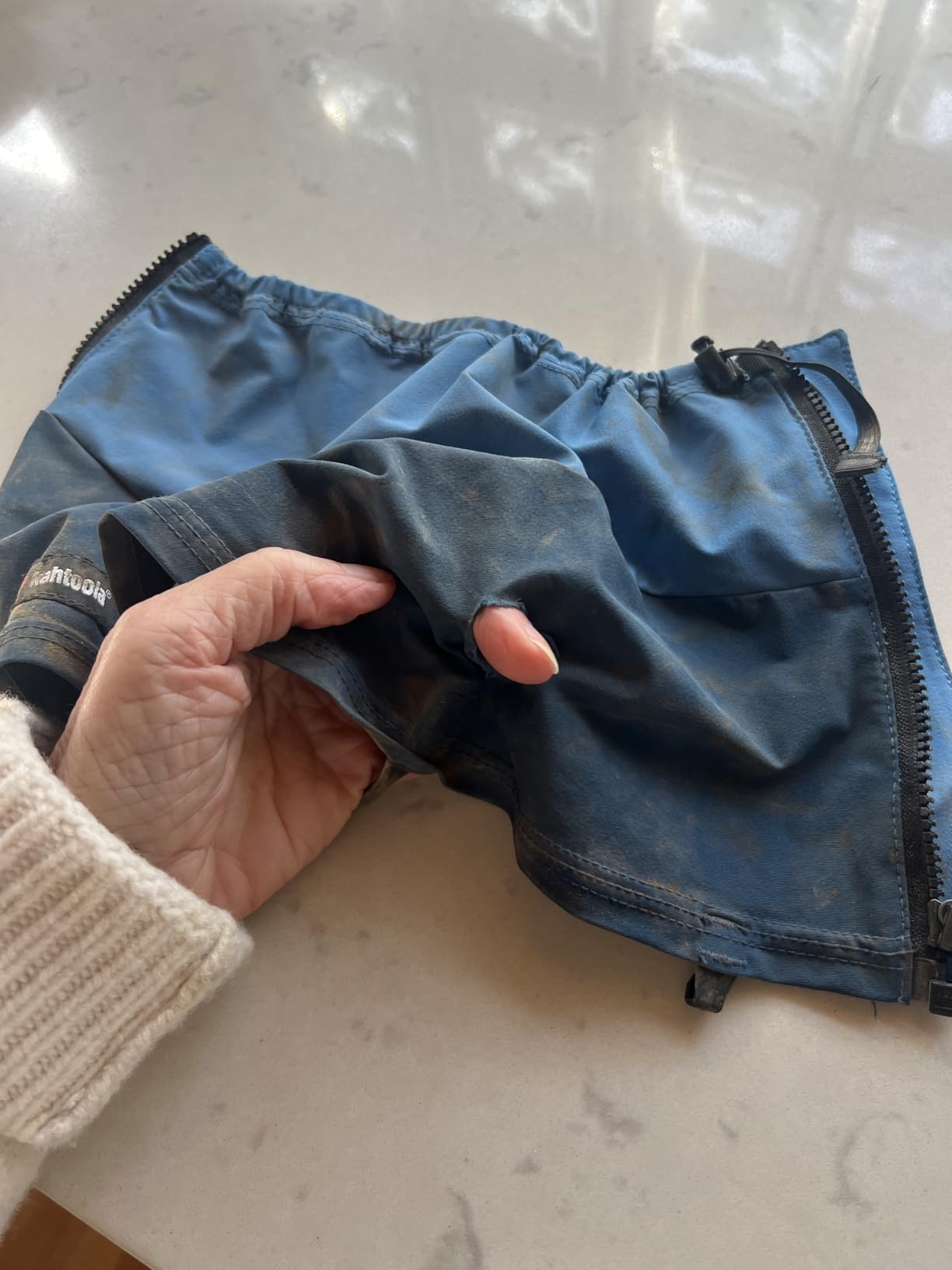 Kahtoola INSTAgaiter Mid Gaiters for Hiking, Trail Running in Mud & Snow customer photo 2
