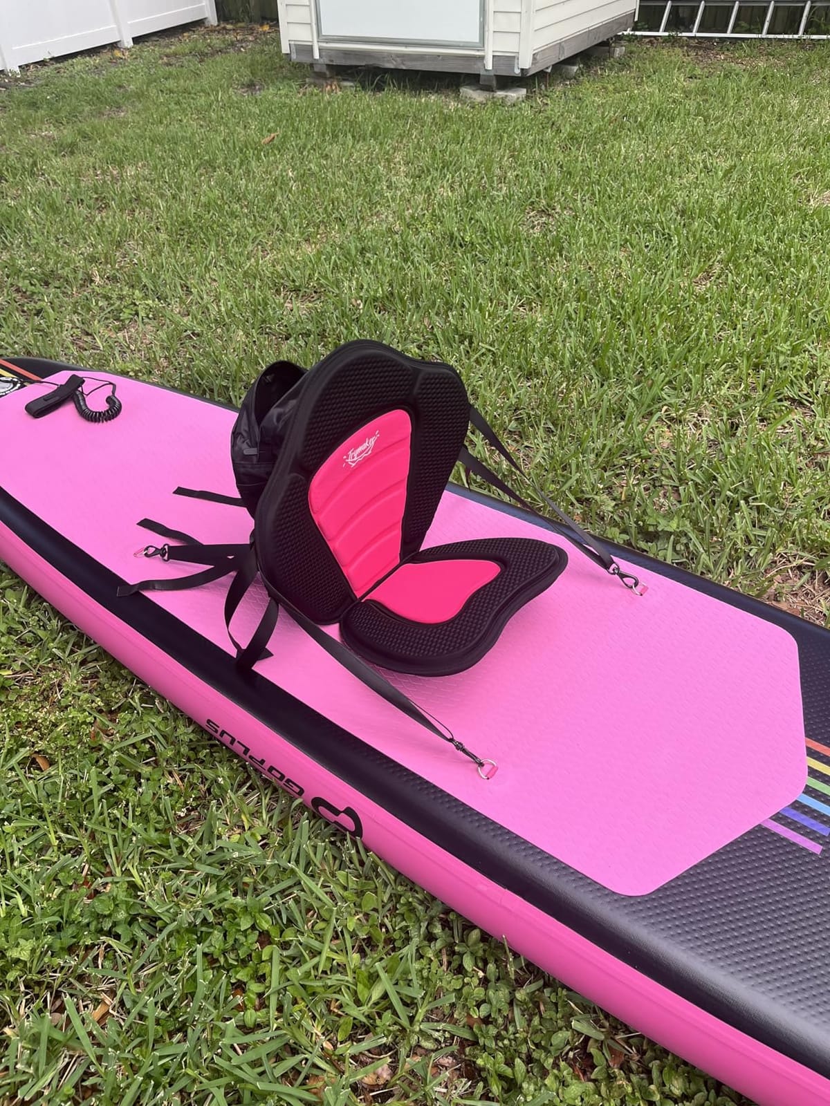 Goplus Inflatable Stand Up Paddle Board w/SUP Paddleboard Accessories customer photo 2