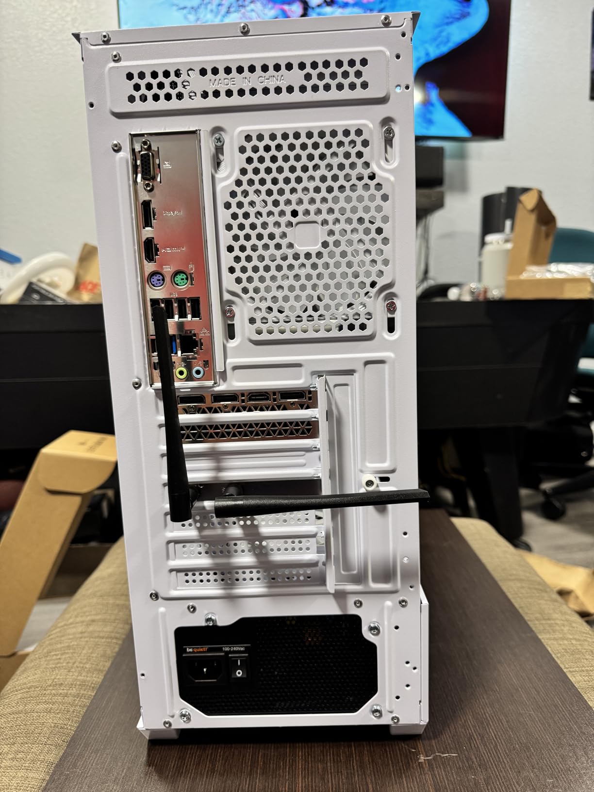 FOIFKIN F300 (2025) PC Case - Pre-Installed 4 No RGB Fan, ATX Mid-Tower Computer case, Gaming PC Case, 270° Panoramic Glass with Type-C, FOIFKIN (Black+) customer photo 1