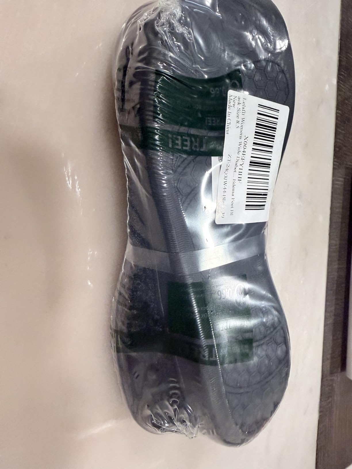 LeIsfIt Wide Toe Box Diabetic Shoes for Women Zero Drop Barefoot Sneakers Breathable Adjustable for Edema Swollen Feet & Seniors customer photo 2