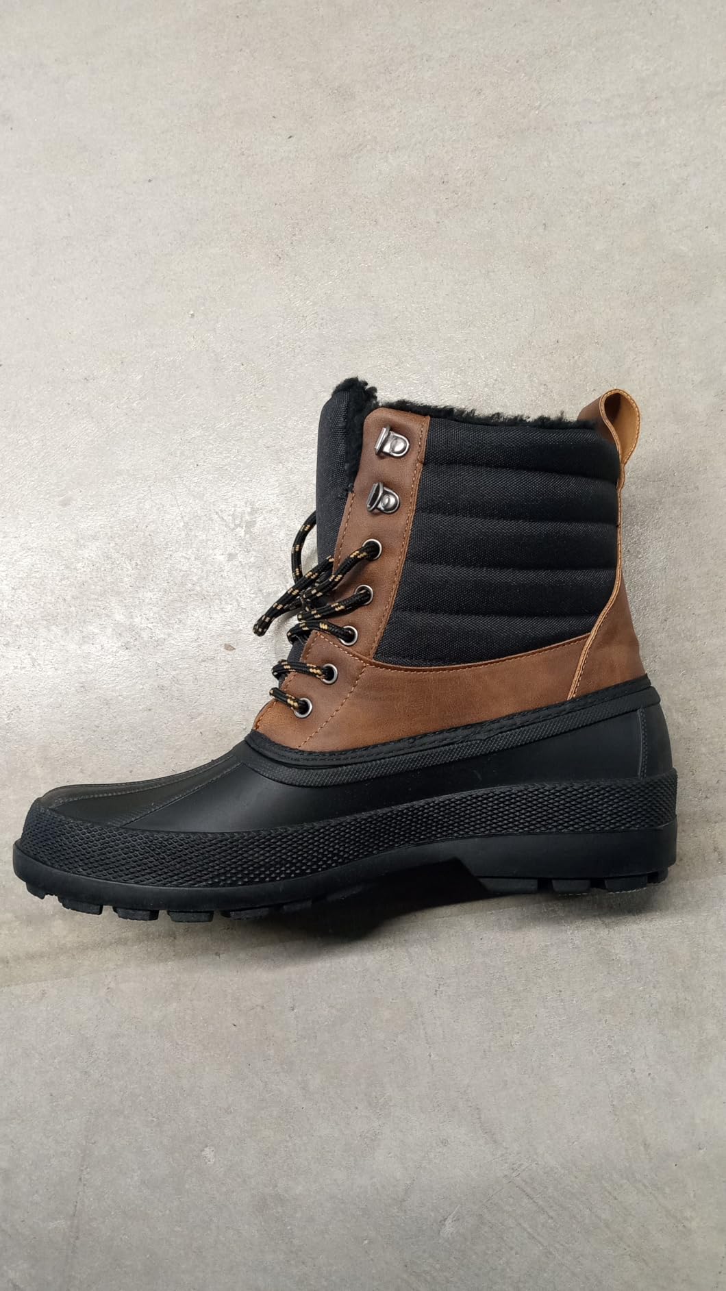 Men's Snow Boots, Insulated Waterproof Winter Duck Boots customer photo 1