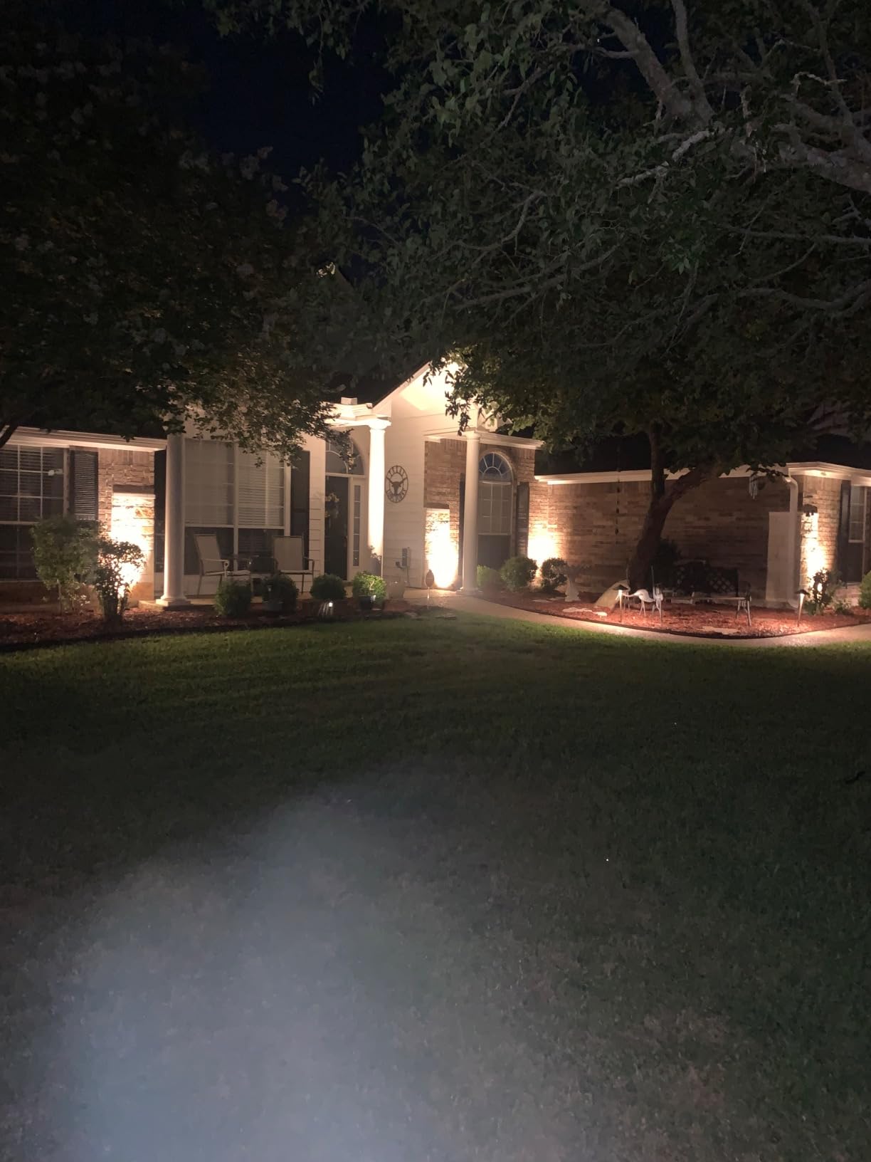 VOLT 12V LED Landscape Lighting Kit (8 Spotlights, 4 Path Lights), Black customer photo 1