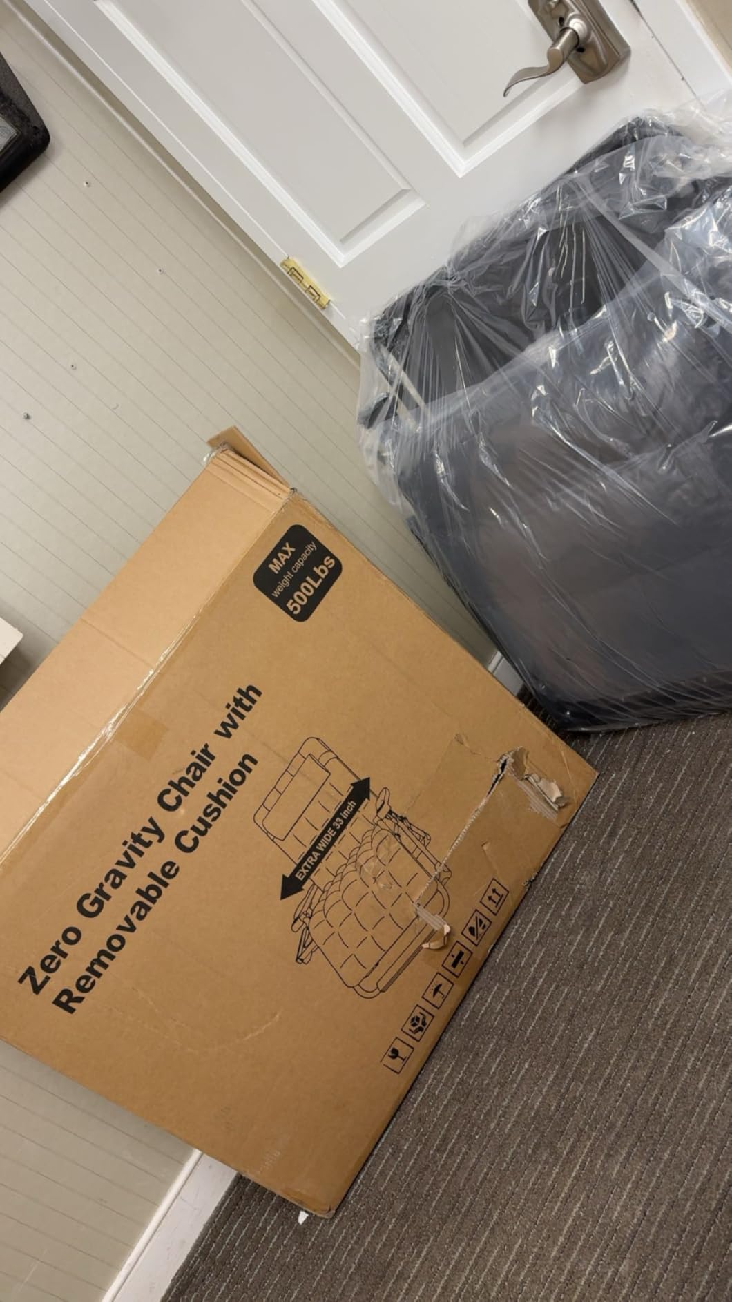Suteck Oversized Zero Gravity Chair,500LBS 33In XXL Outdoor Recliner Chairs customer photo 1