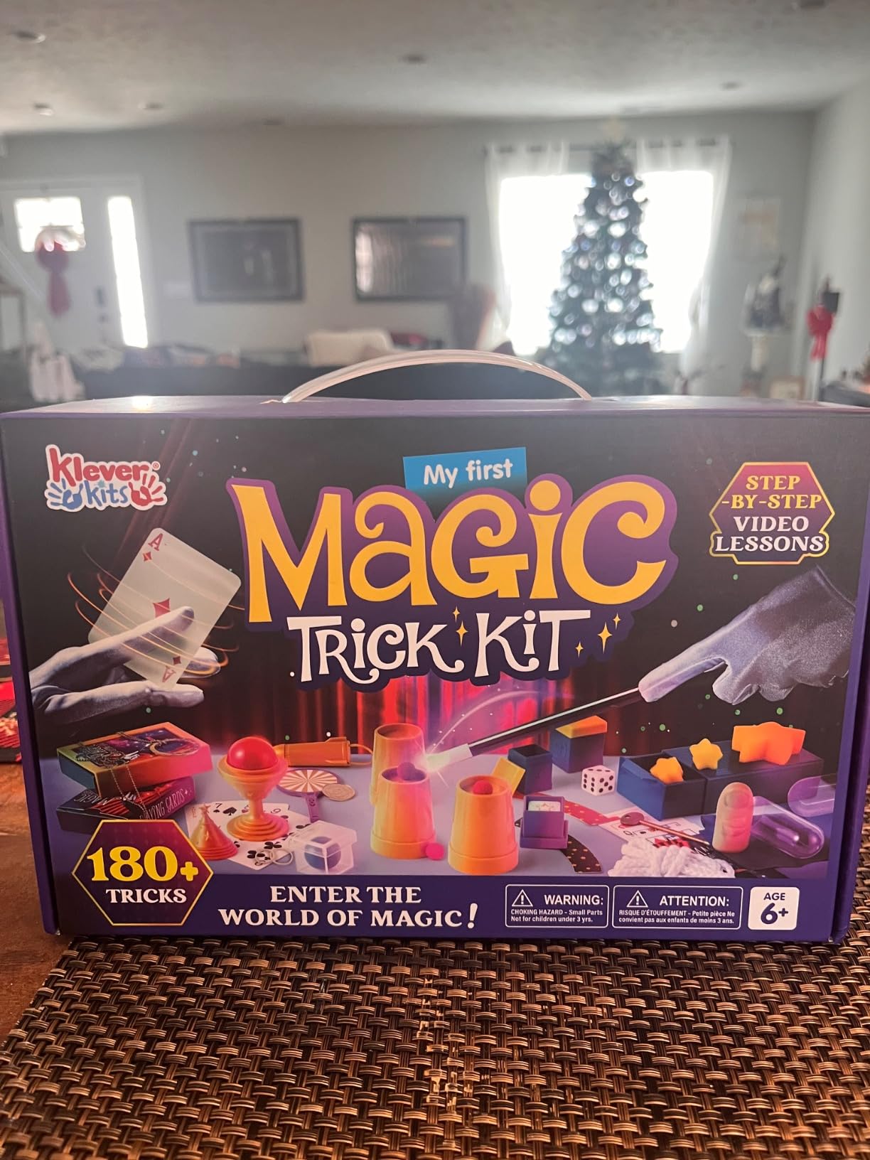 JOVA Klever Kits 180+ Magic Set- My First Magic Trick Kit- Amazing Magician Toy with Step-by-Step Video Lessons, for Kids Aged 6+ Easy Tricks of Wand and Illusion Cards customer photo 2