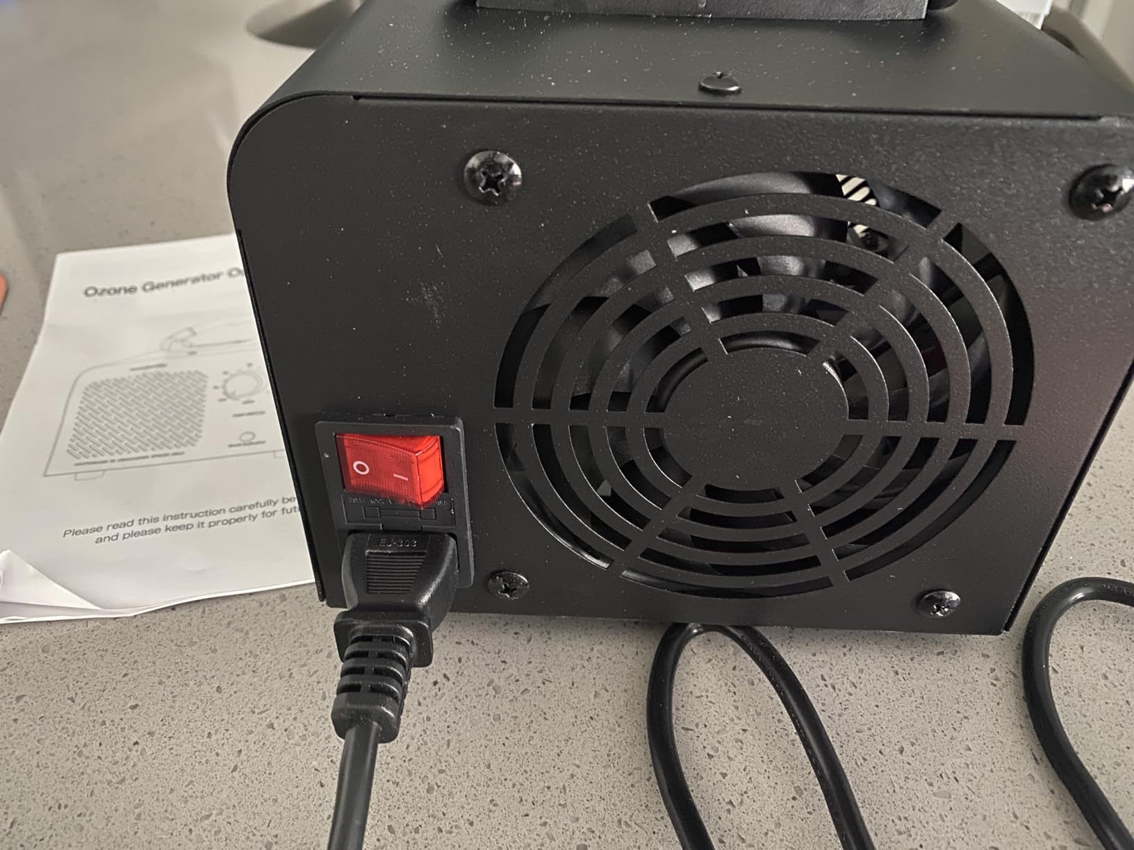 Hadlook Ozone Generator 48,000mg, Ozone Machine Odor Removal, O3 Ionizer customer photo 2