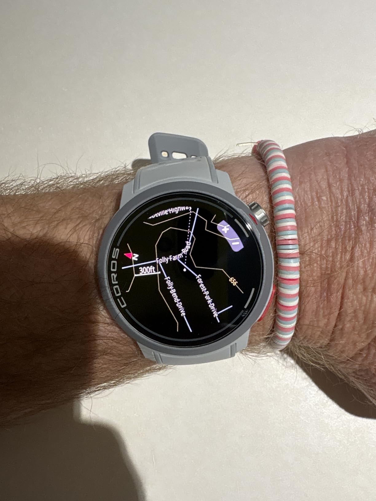 COROS PACE Pro GPS Sport Watch, 1.3-inch AMOLED Touchscreen- Grey customer photo 2