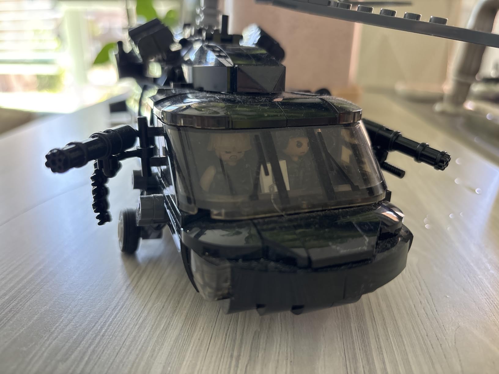 UH-60 Black Hawk Helicopter Military Set, Army Airplane Building Bricks, Rescue Helicopter Model Kits with 4 Soldier Minifigures, Gifts for 6-12 Year Old Kids, Compatible with Lego, 692 PCS customer photo 2
