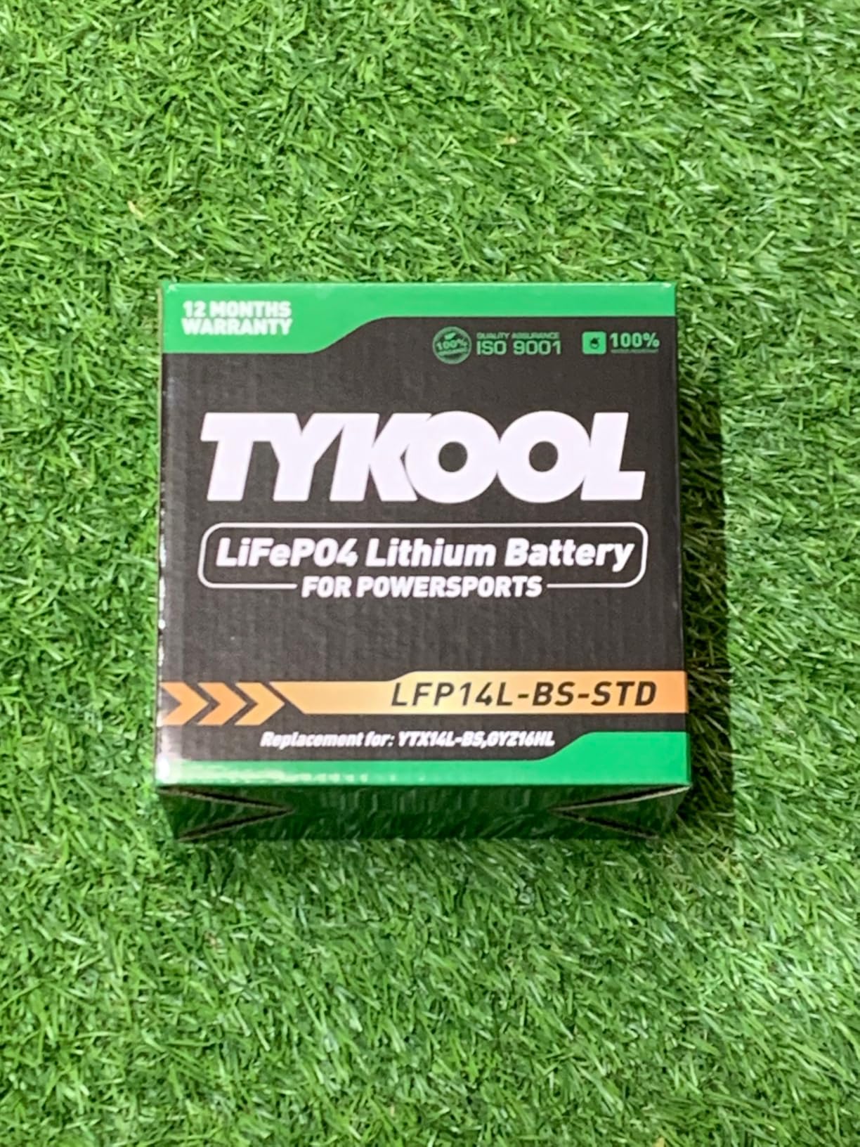 TYKOOL LFP20L-BS-STD Lithium Battery, Replaces YTX20L-BS 65989-97C, 480CCA 8Ah Fits for Motorcycle ATV UTV PWC, Compatible with Harley Davidson Softail Fat Boy V-Rod Heritage Classic, Digital Readout customer photo 2