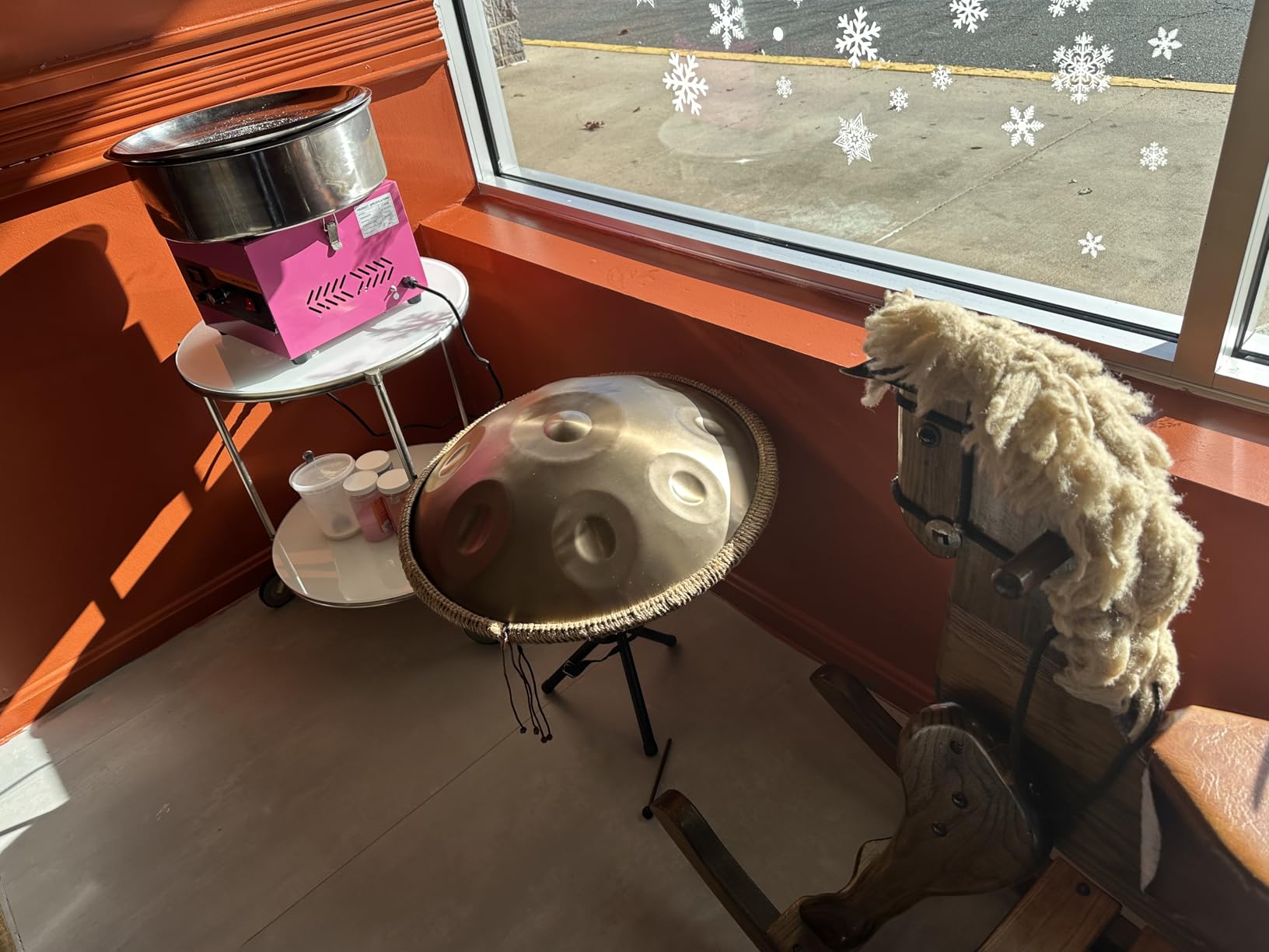 Handpan Drum - 22-Inch 9-Note D Kurd 440Hz - Hand Tuning Handpan - Includes Soft Bag, Mallets, Stand, Note Stickers, Cleaning Cloth - Artist Performance Video customer photo 1