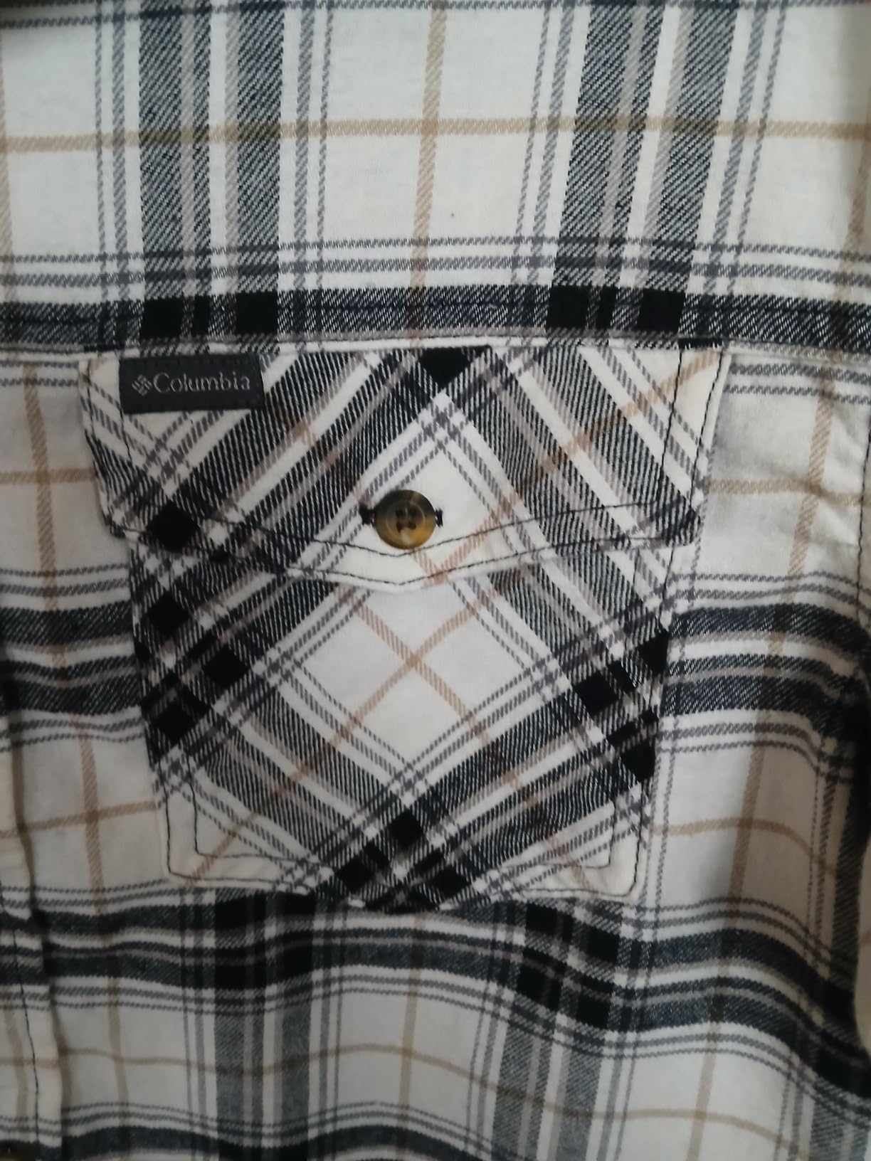 Columbia Men's Bearmouth Springs Roll Up Long Sleeve Flannel Shirt customer photo 1