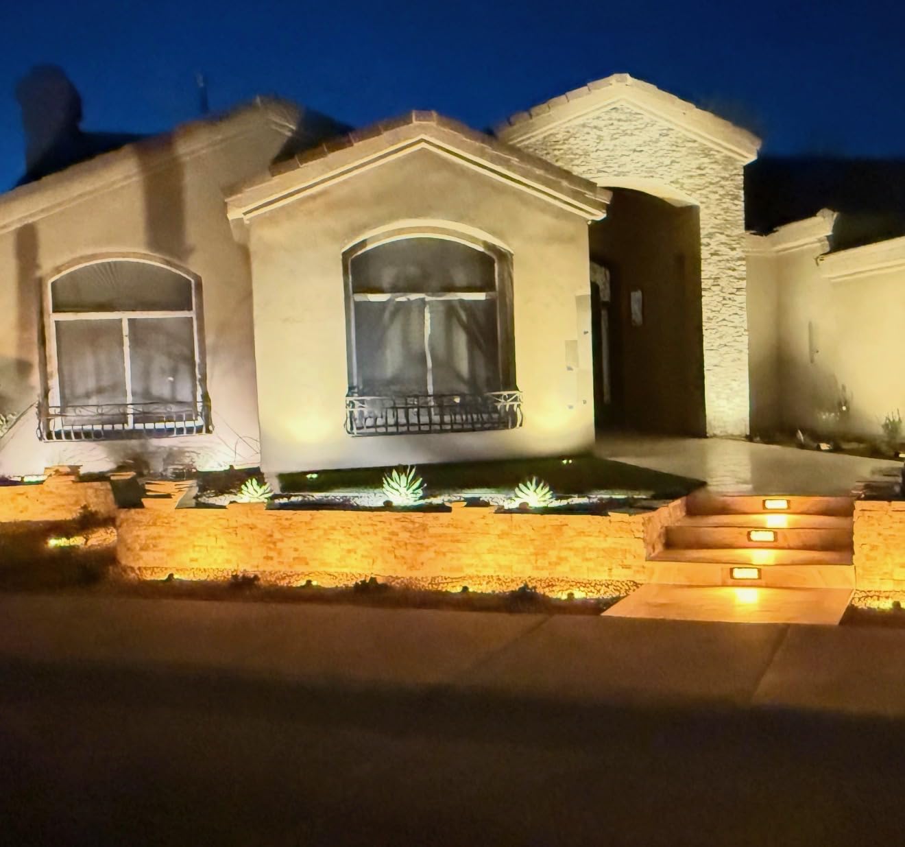 Gardencoin Low Voltage Landscape LED Well Lights, 12V in Ground Lights Outdoor IP67 Waterproof, 5