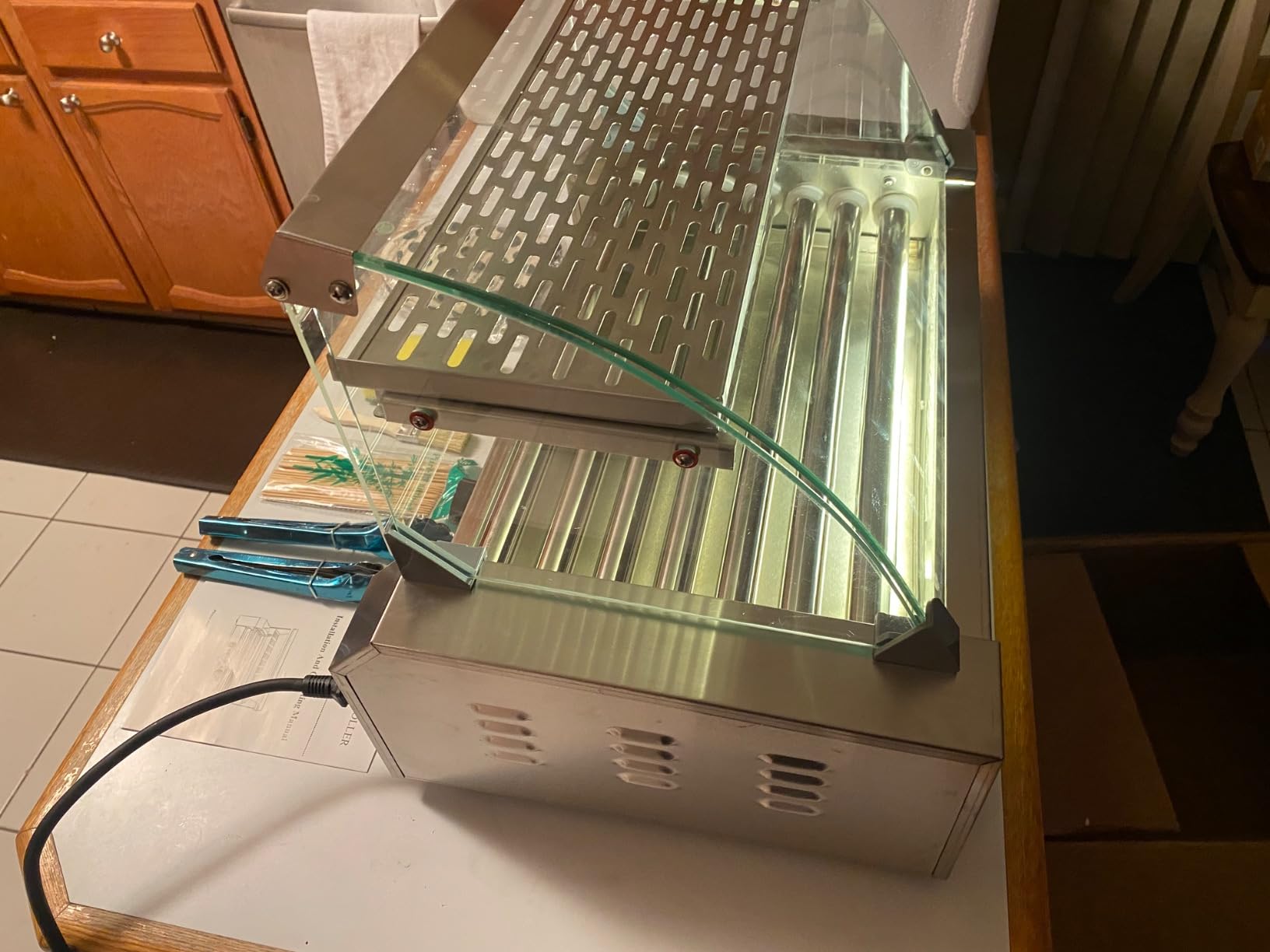 Seeutek Hot Dog Roller 5 Rollers 16 Hot Dogs Capacity 1100W customer photo 2