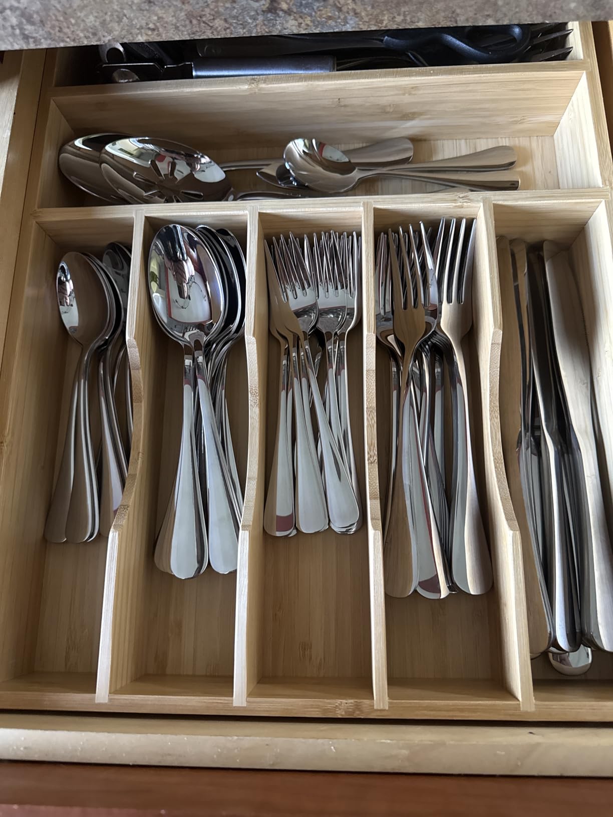 Silverware Set for 6,30 Piece Stainless Steel Flatware Utensils Cutlery Set customer photo 2