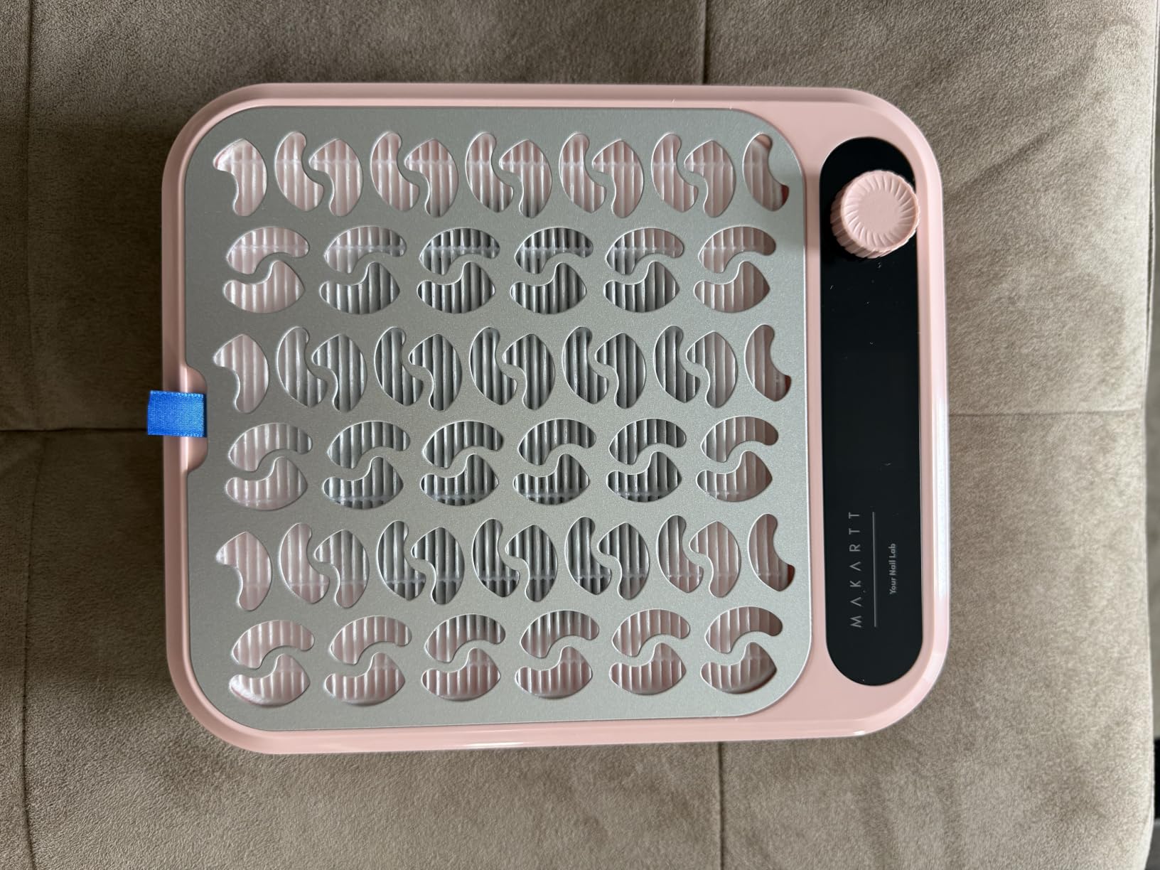 Makartt Nail Dust Collector - 4200 RPM Adjustable Speed Digital Display customer photo 2