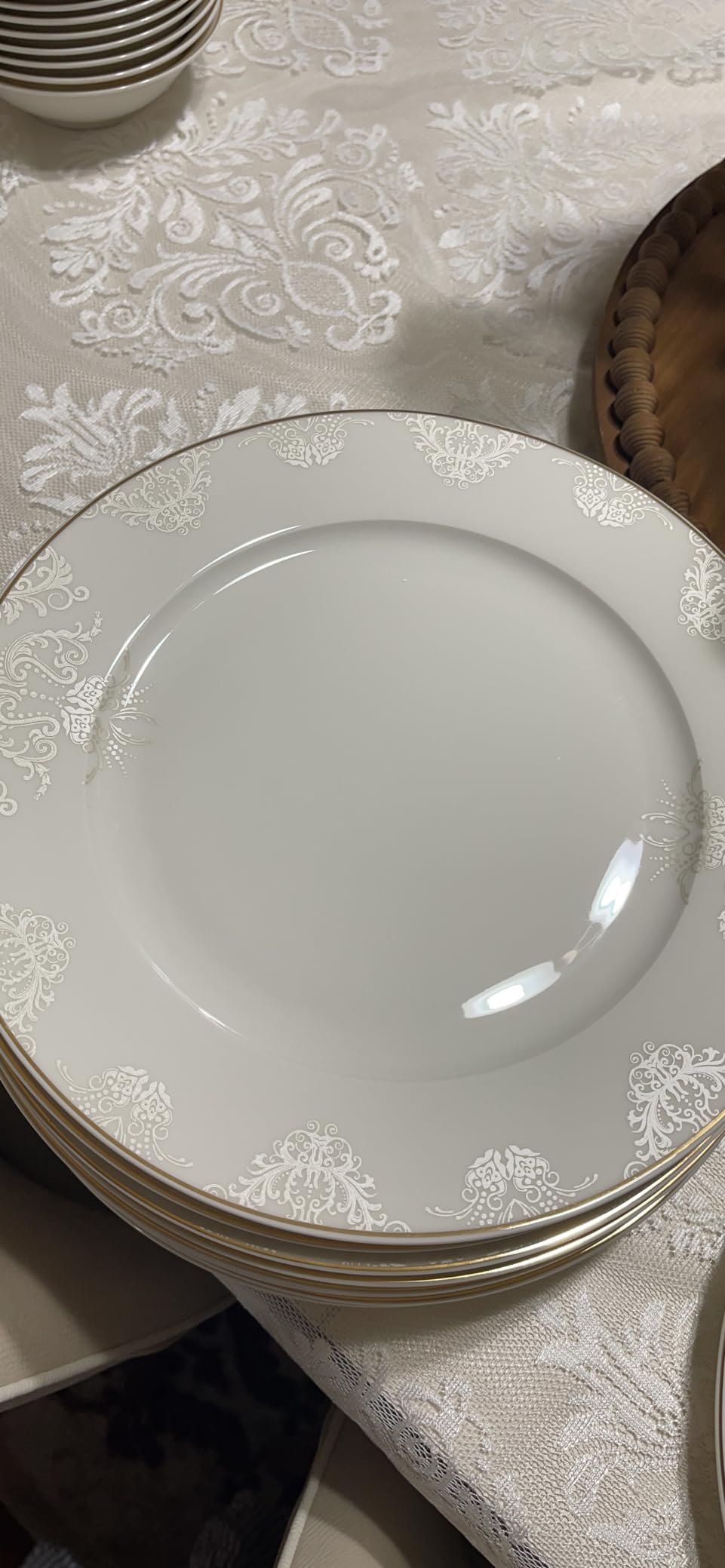 Karaca Mercure 59 Piece Stoneware Plates and Bowls Set, Reactive Glaze Black Dinner Set, Complete Kitchen Tableware Collection, Ideal Dinnerware for 12 People Dining Experience, Dishwasher Safe customer photo 2
