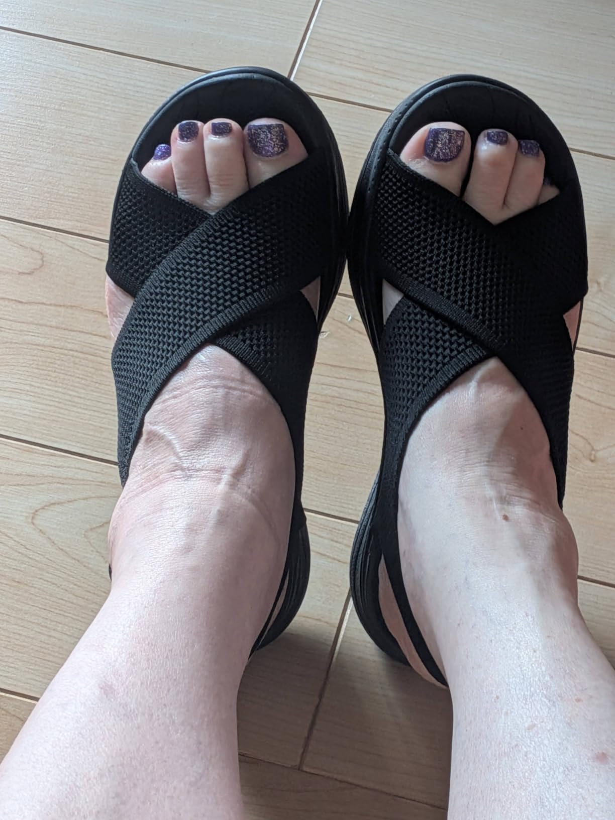 Womens Orthopedic Sandals Ladies Recovery Sport Sandals with Arch Support customer photo 2