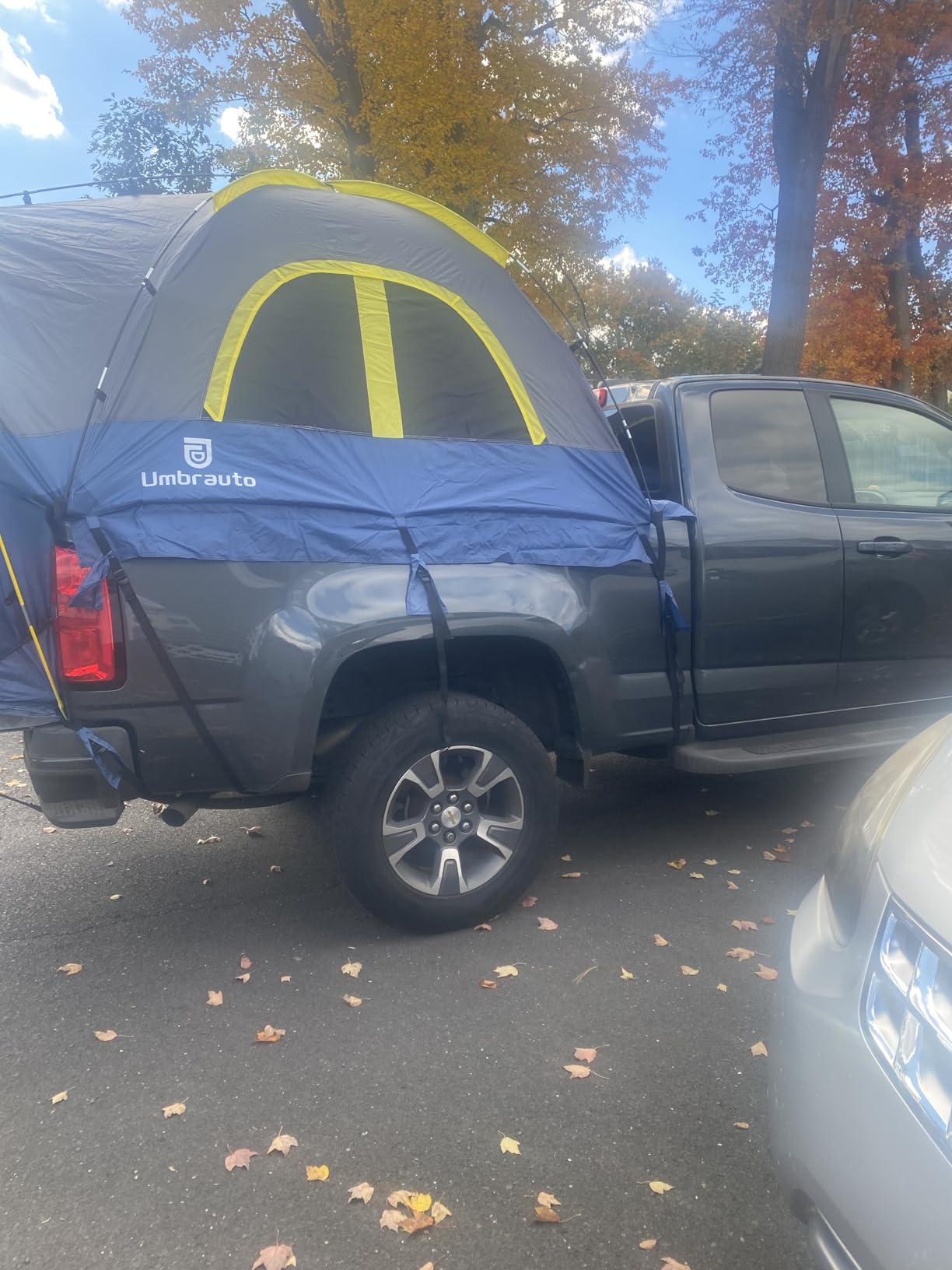 Truck Bed Tent 5.5-6ft: Easy Set Up Umburato Pickup Truck Tents for Camping, Waterproof PU3000mm Canopy for Truck Camper, Portable, Spacious for 2 Person Green customer photo 1