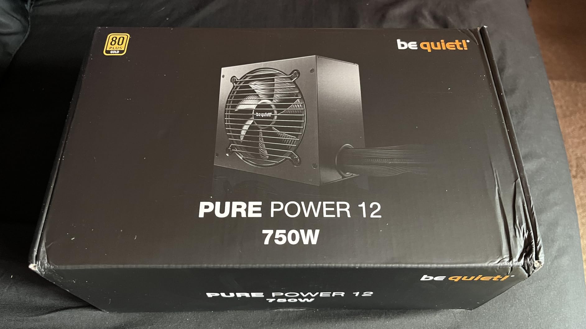 be quiet! Pure Power 12 750W PSU | 80 Plus Gold | ATX 3.1 | PCIe 5.1 GPU Support Power Supply | Silent 120mm Fan | High Performance 12V-Rail | Black | BP003US | 10 Year Warranty customer photo 2