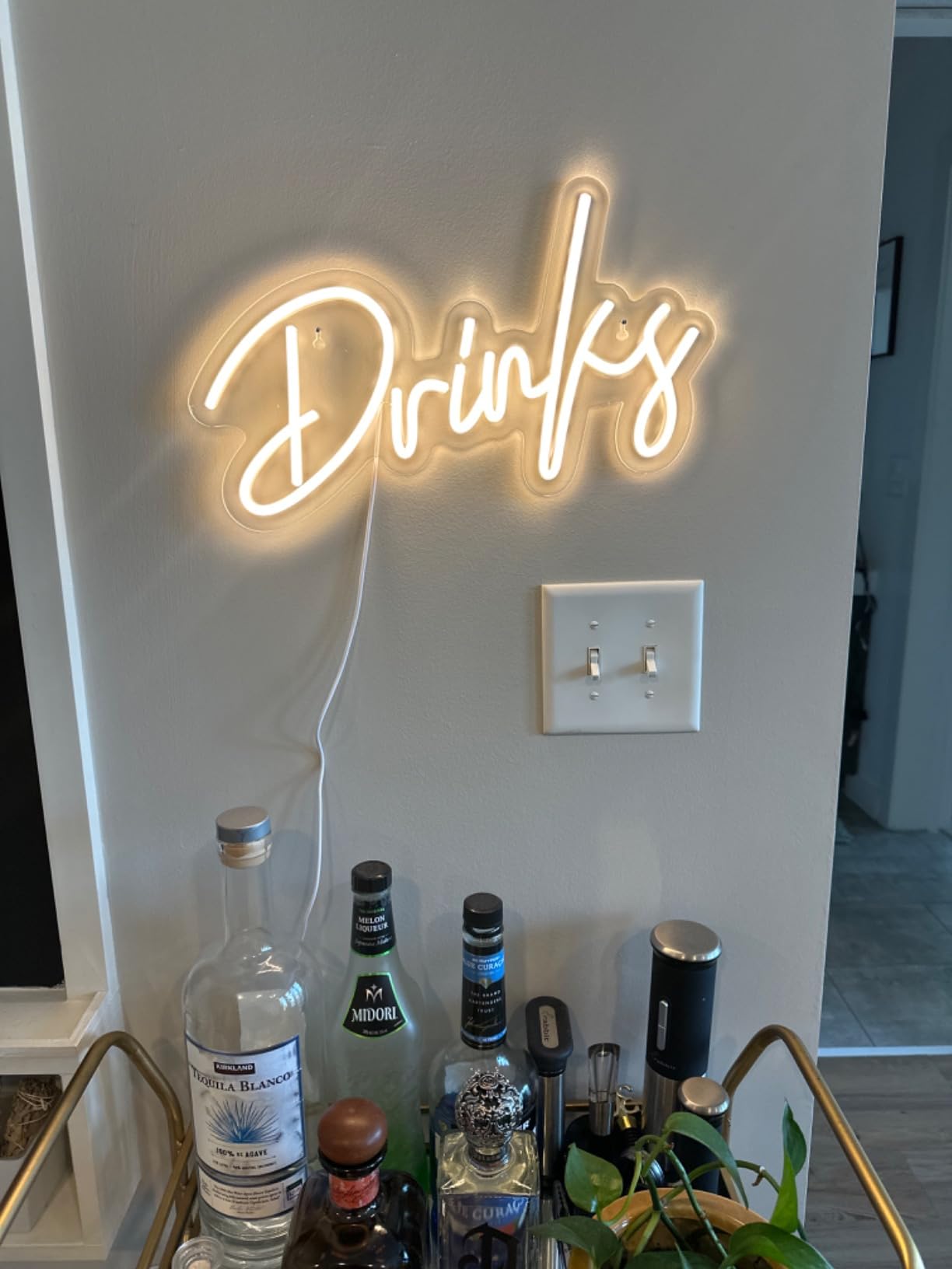 Barber Shop Neon Sign LED Neon Light Barber Pole Wall Decor for Barber Shop customer photo 2