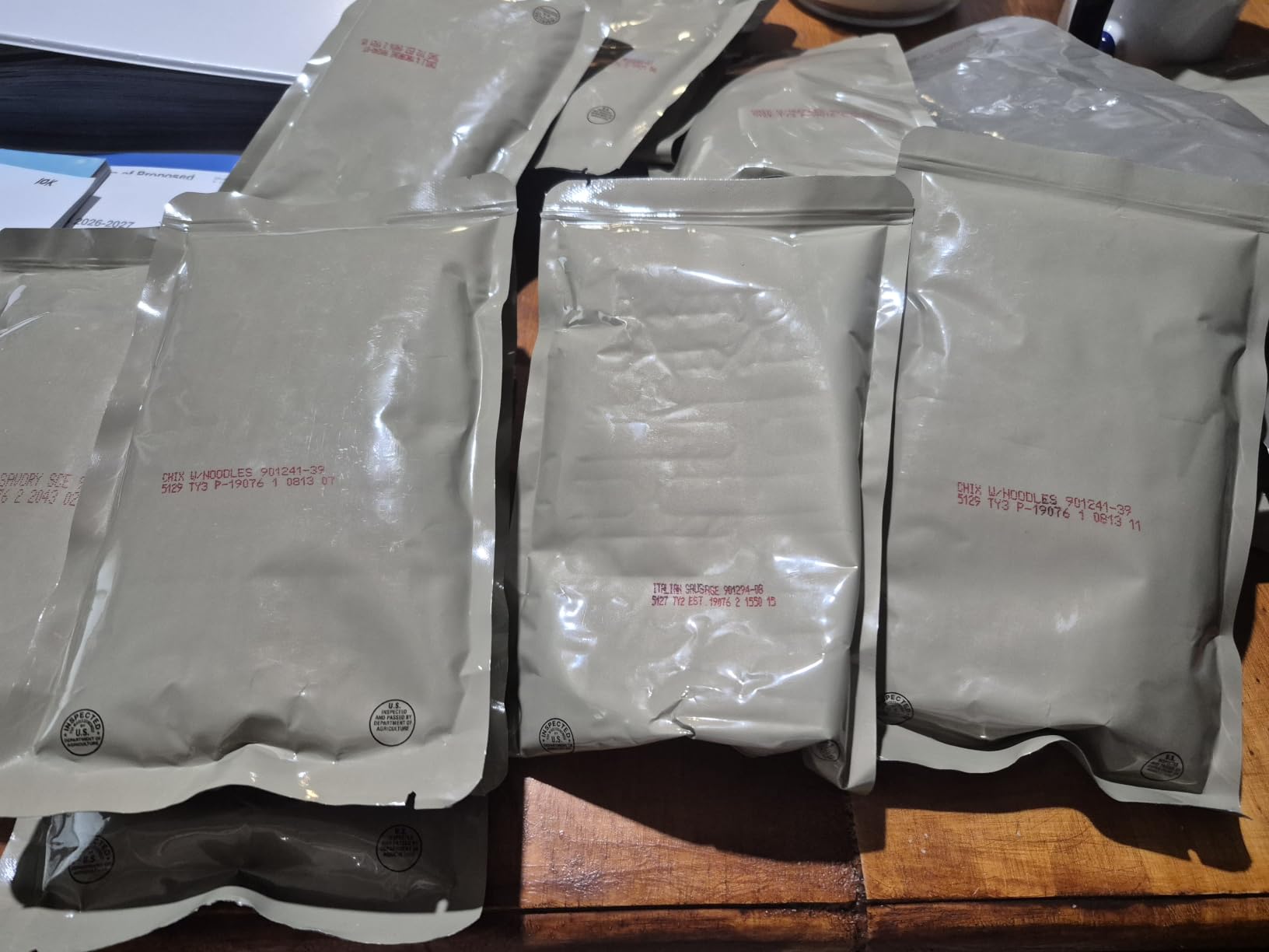 MRE Variety Pack (18-Pack), Beef, Chicken & Pork, Main Courses Only customer photo 1
