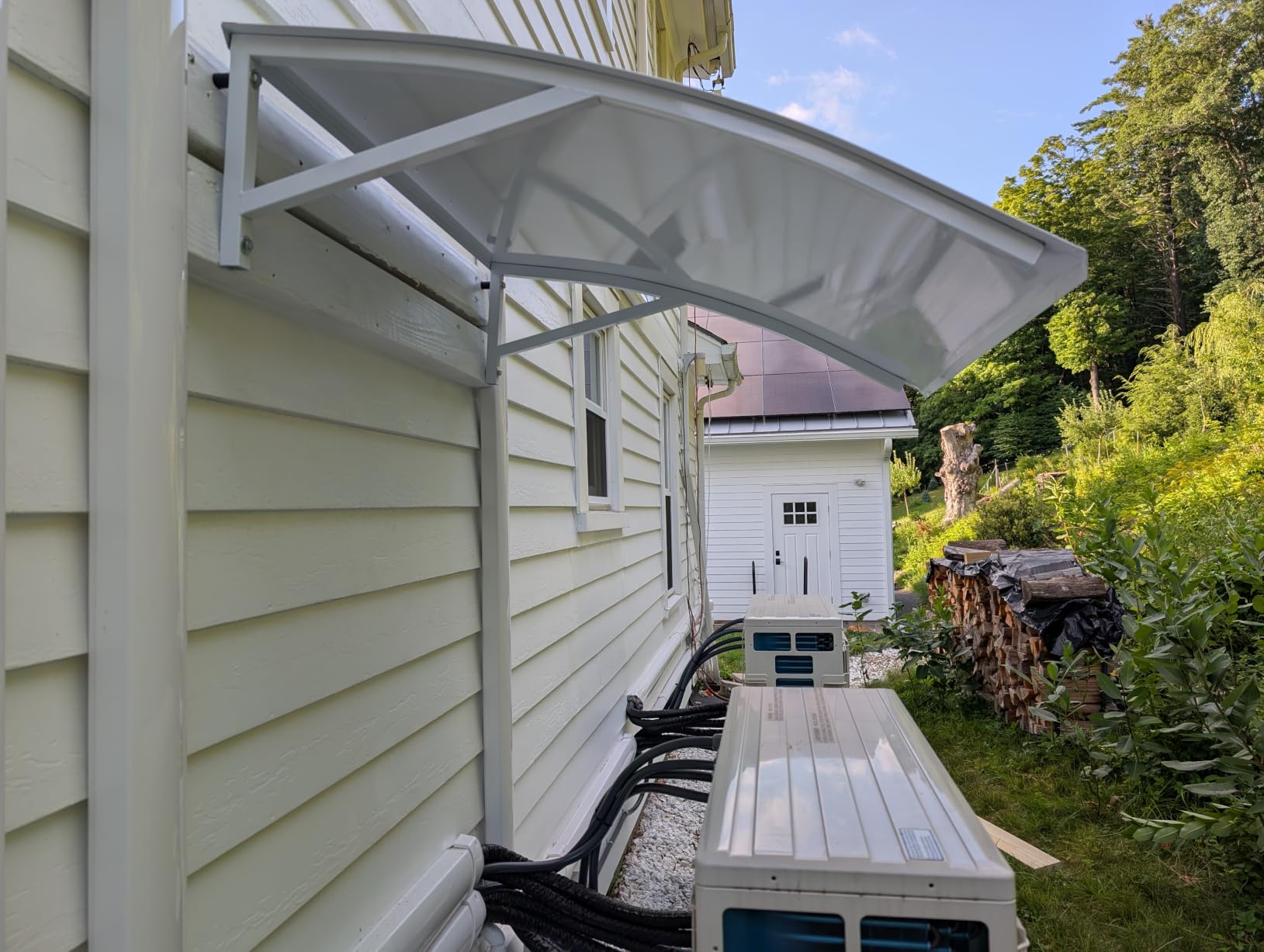 Mini Split Cover Condenser Sun Shade(41.7in x 25.2in x 11in) customer photo 2