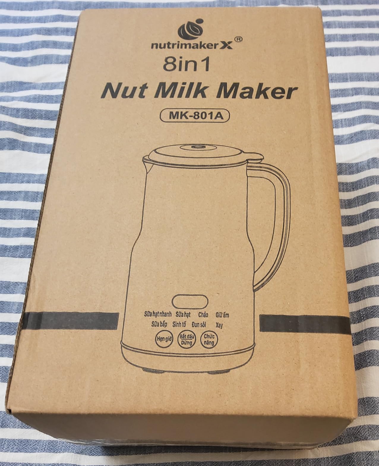 Nut Milk Maker Machine, 40.6oz 8-in-1 Almond Soy Oat Milk Maker customer photo 2