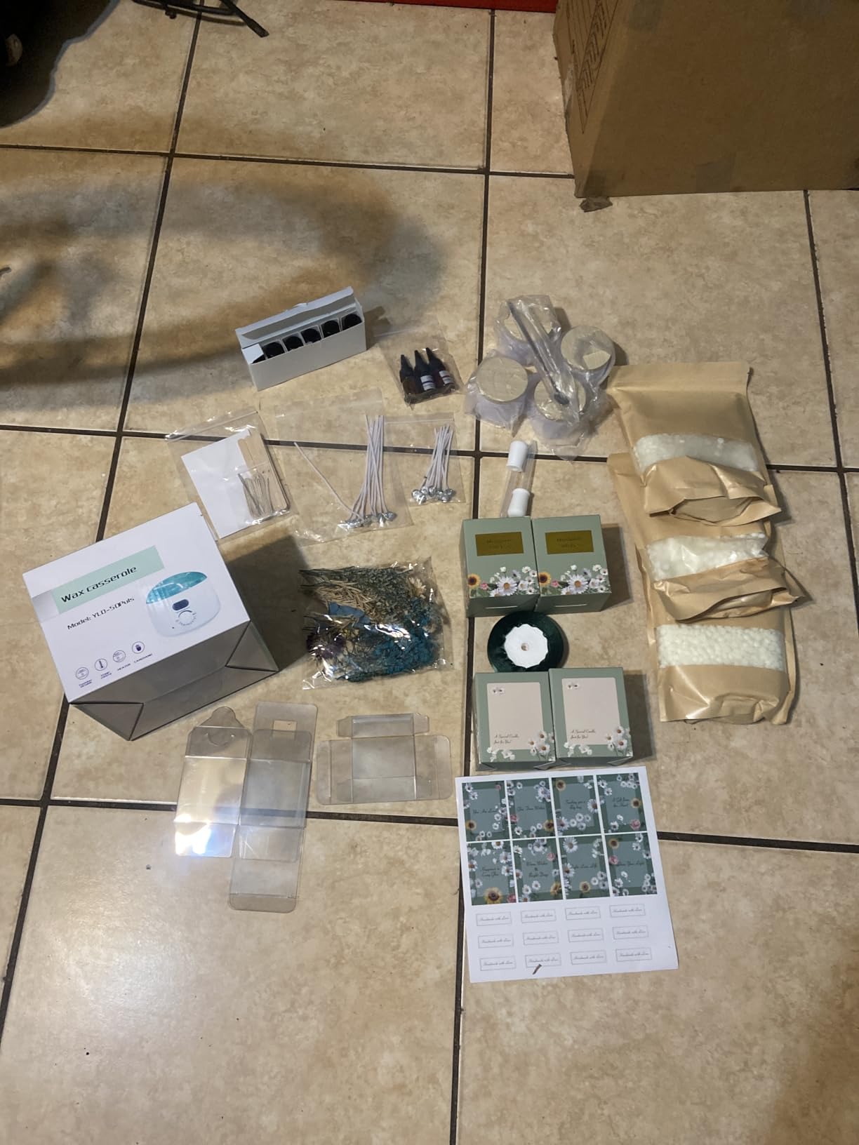 ZEROMX Candle Making Kit for Adult Beginners with Digital Wax Melting Pot customer photo 1