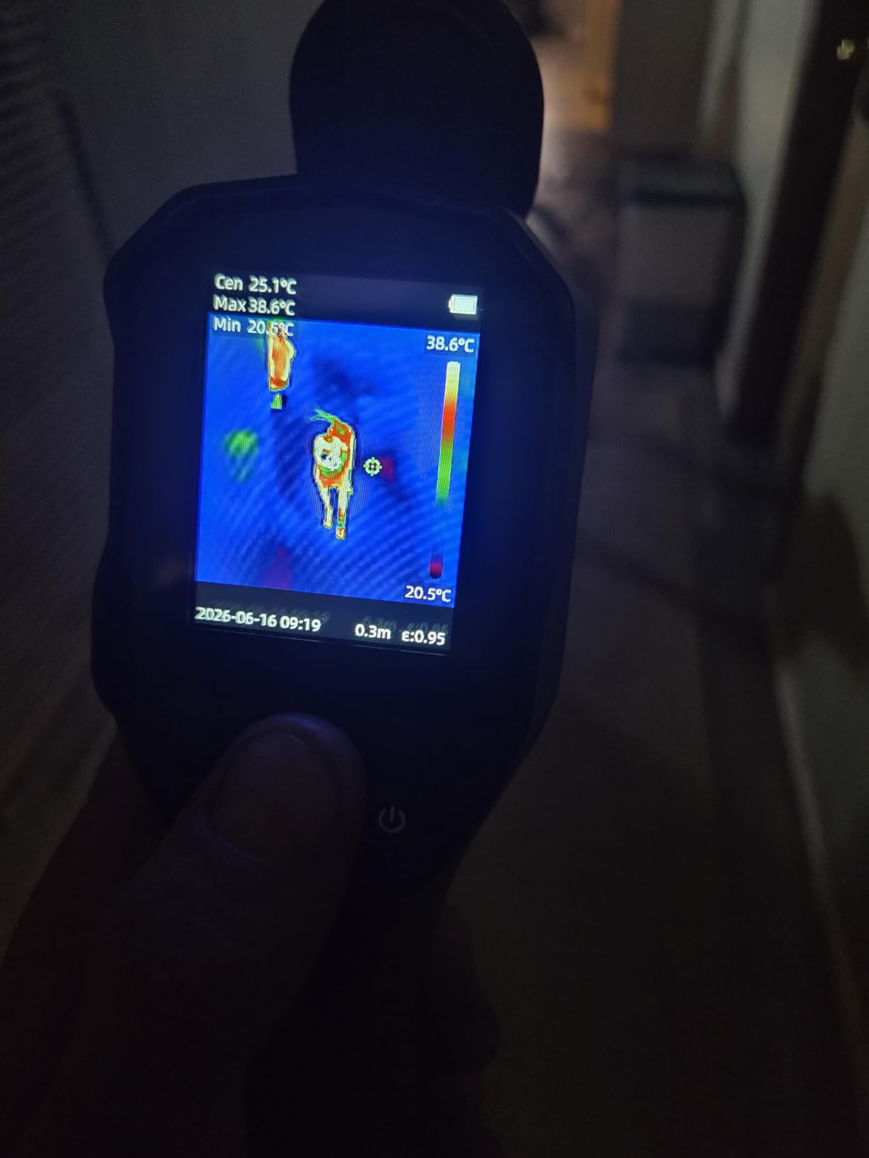 Thermal Camera, 240 x 240 TISR Resolution for Home Inspection customer photo 2