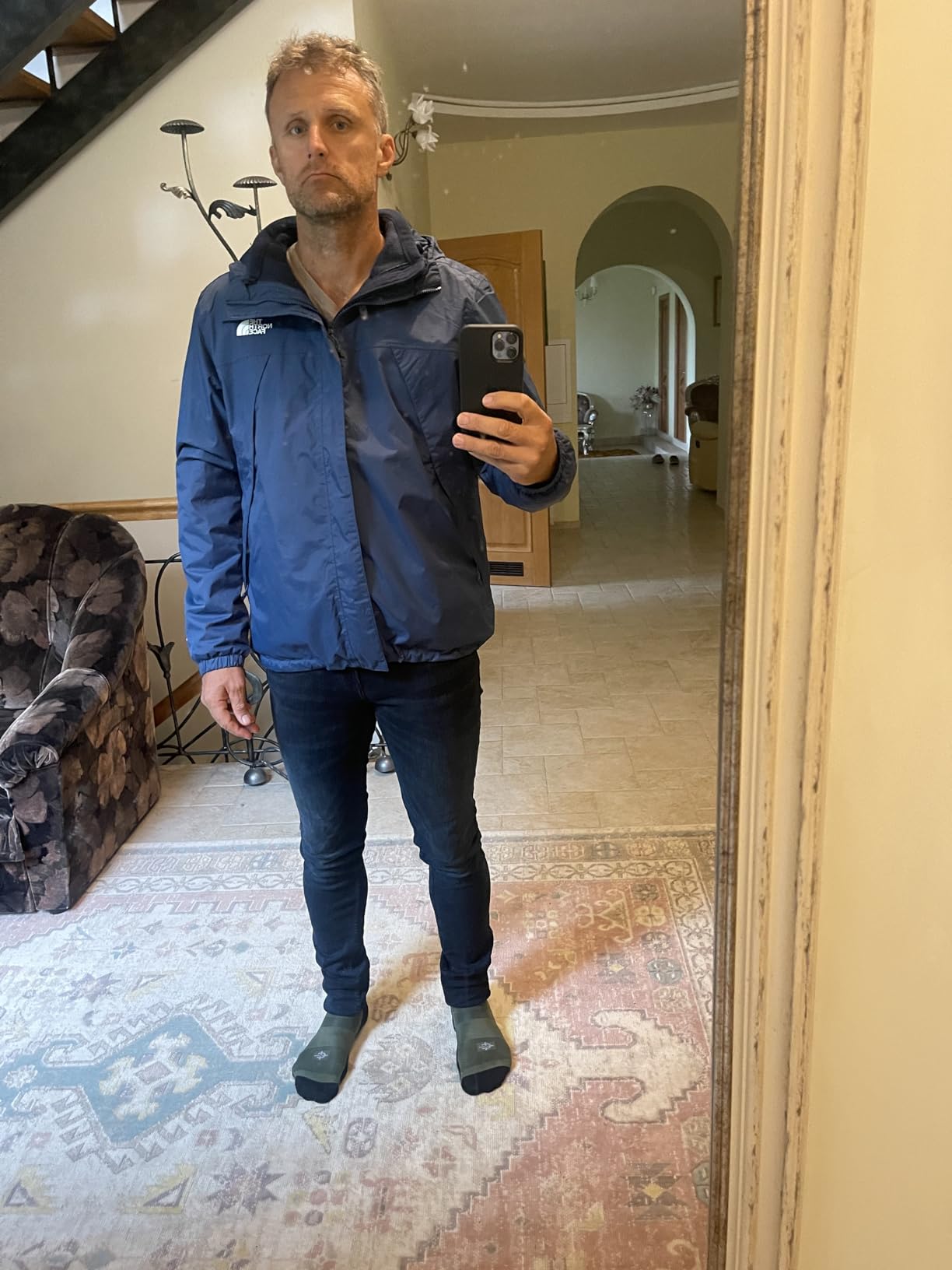 THE NORTH FACE Men's Antora Triclimate Jacket | Waterproof Shell, Warm Inner Fleece Layer, Adjustable 3 Piece Hood customer photo 1