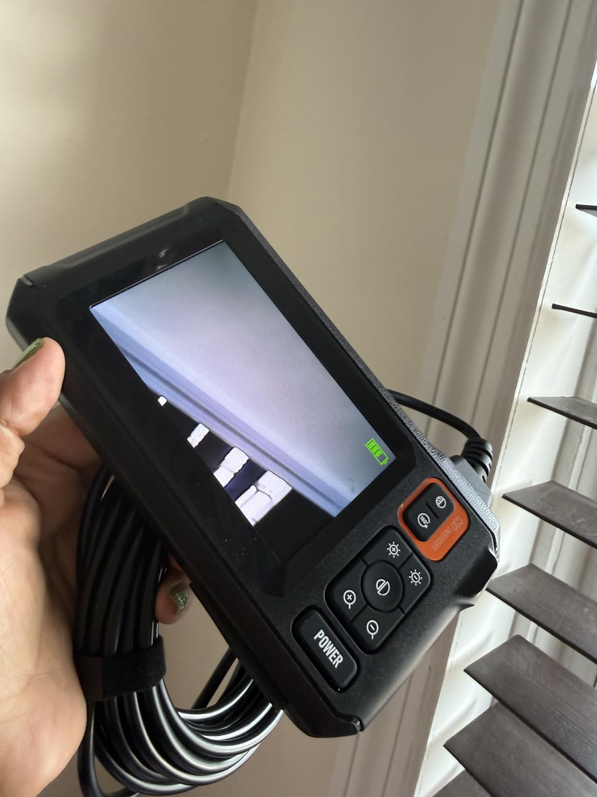 Endoscope Camera with Light, 1920P HD Borescope Tools, Dual Lens(32.8FT) customer photo 1