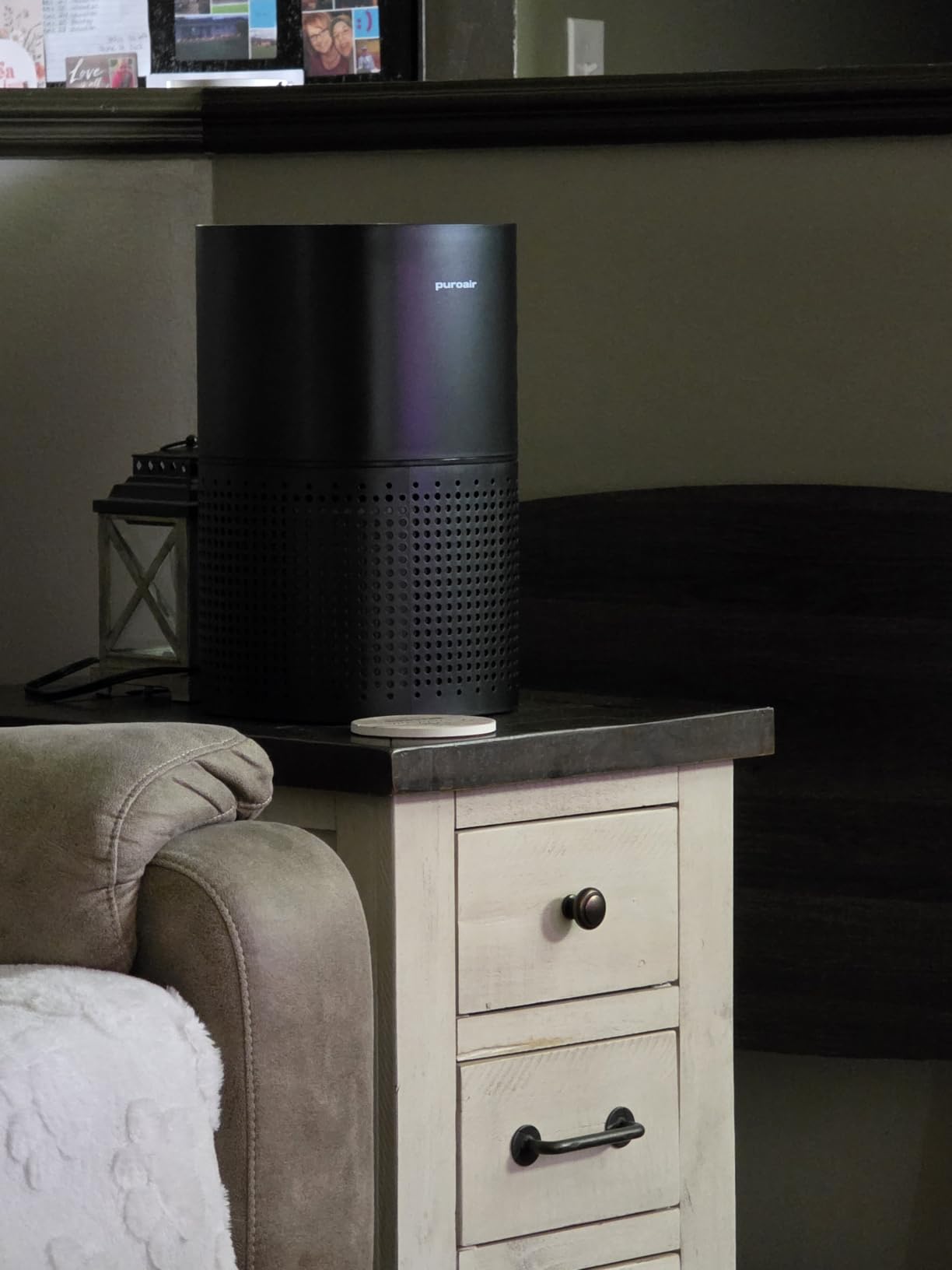 PuroAir 130i Smart HEPA Air Purifiers for Bedroom Home Pets Filter 750 Ft² customer photo 2