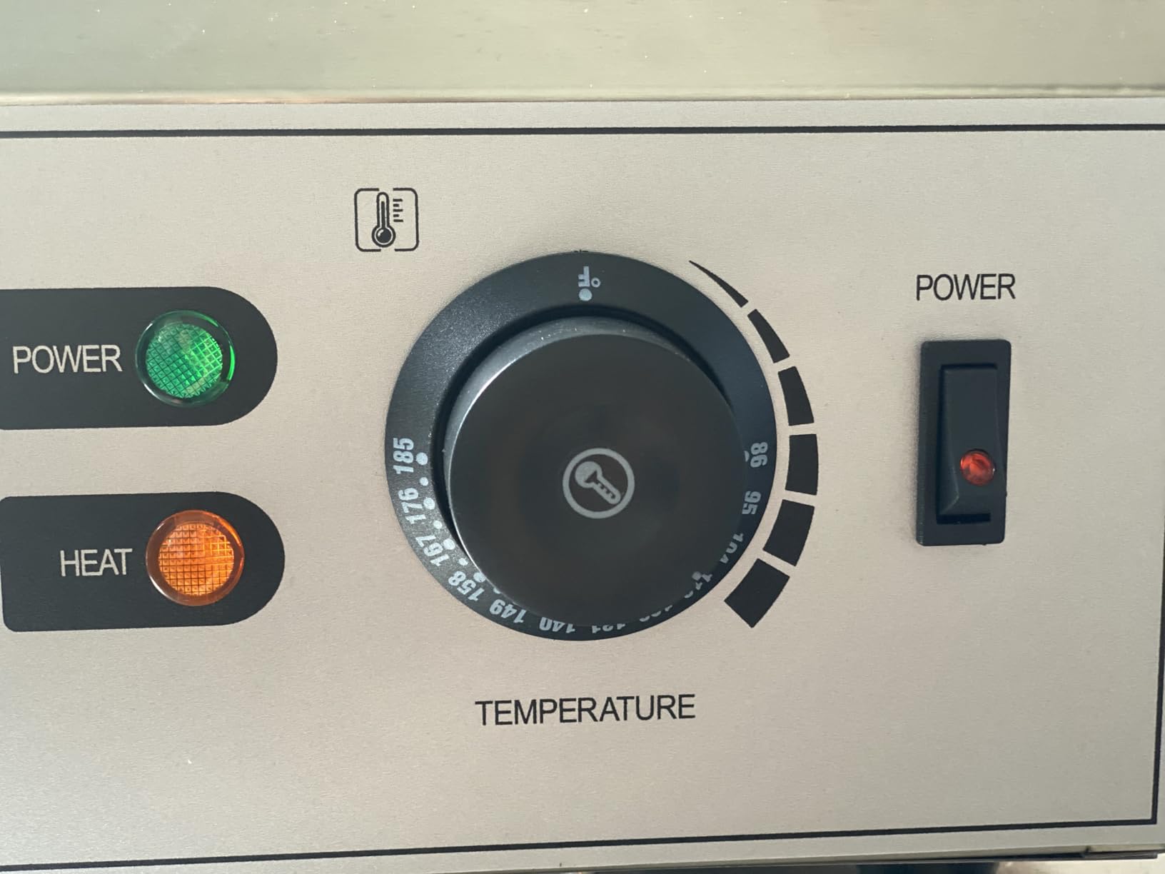 1000W Electric Chocolate Tempering Machine, Commercial Chocolate Melter with 2 Cylinders, Water Bath Heating, Adjustable Thermostat & Indicator Light, Stainless Steel Chocolate Warmer customer photo 1