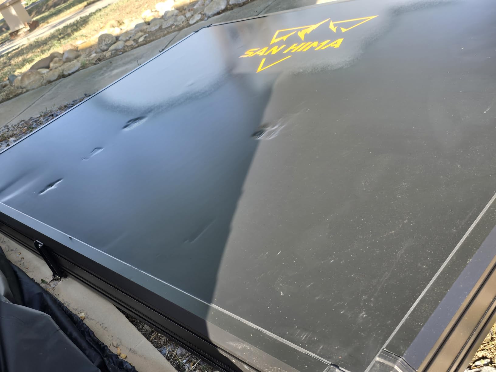 SanHima Rooftop Tent Hard Shell, Aluminium Side-Open Roof Top Tent for SUV customer photo 2